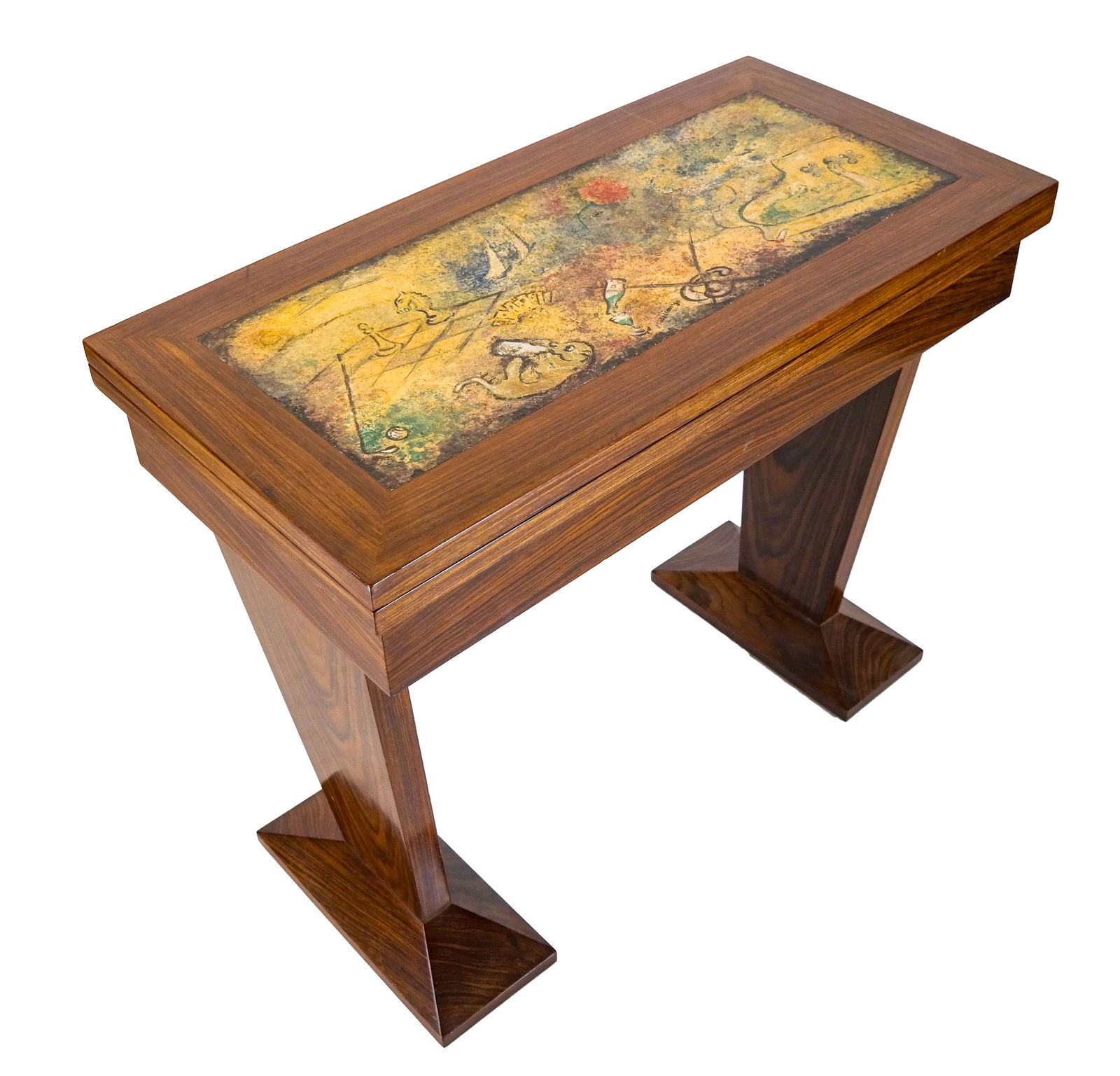 MICHELSON Art Deco Flip-Top Games Table (1 of 9)
