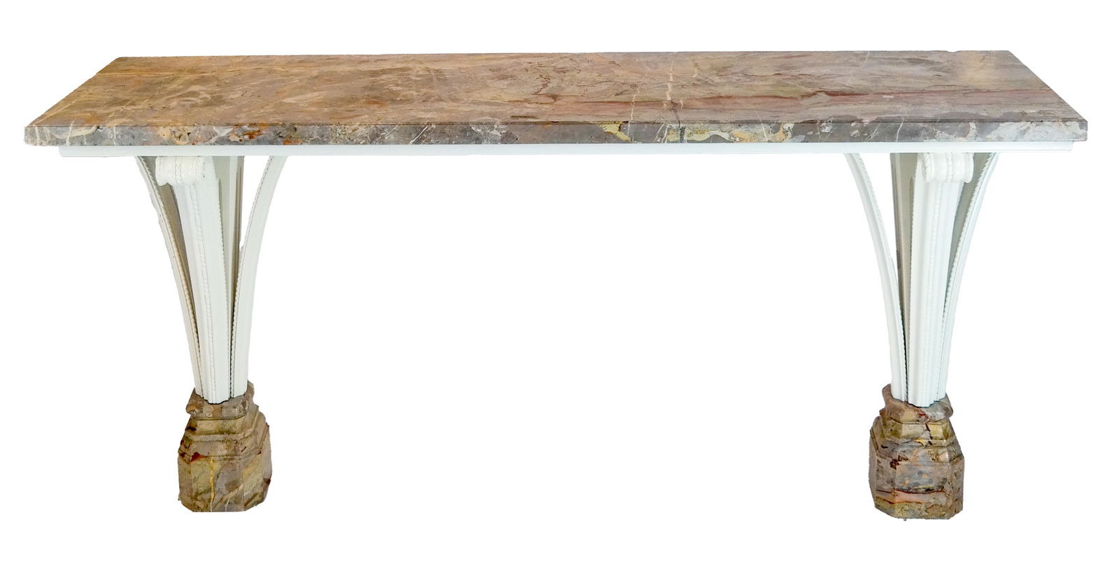 Carved Wood, Marble Console (1 of 12)