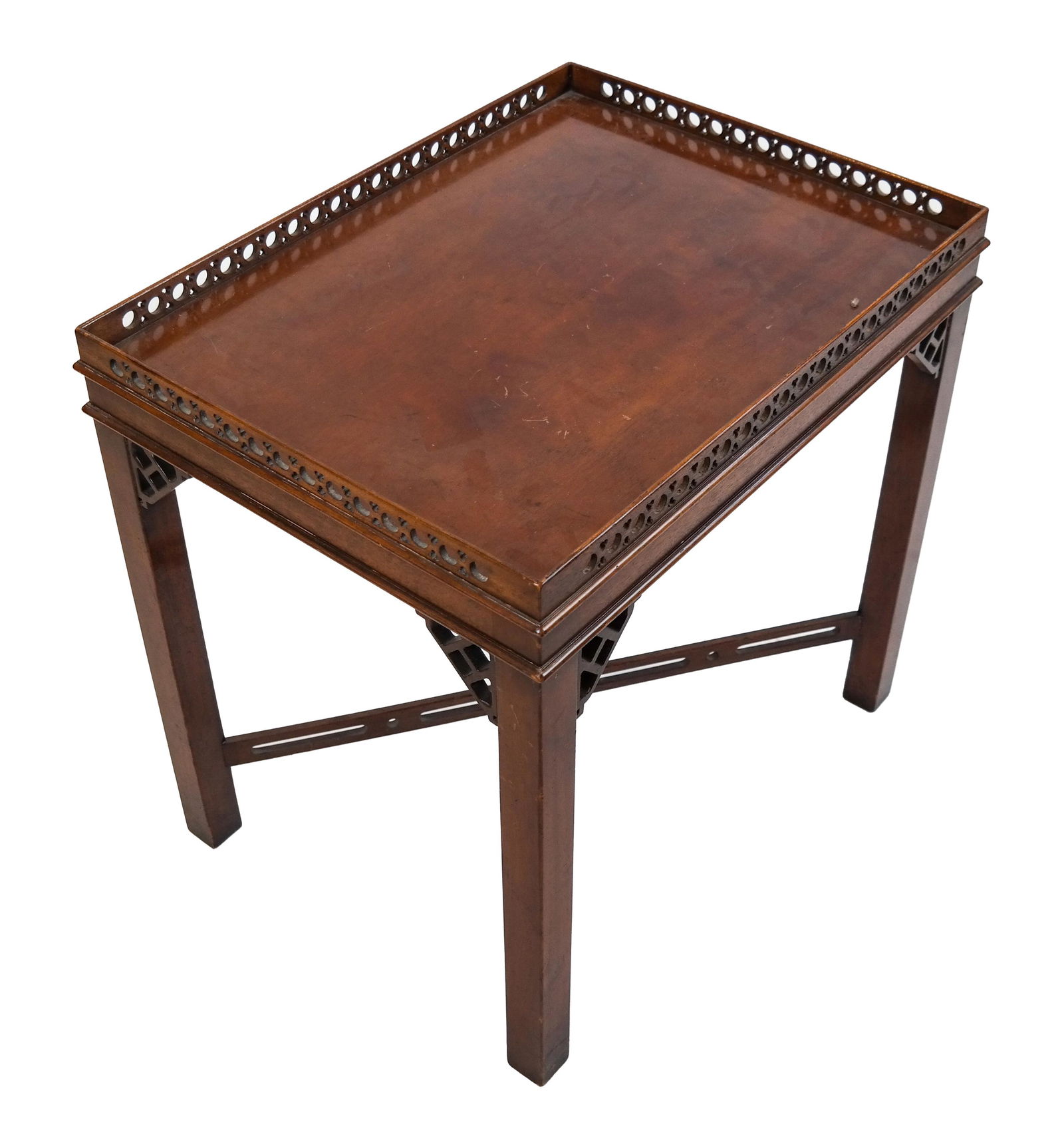 Chinese Chippendale-Style Table (1 of 4)