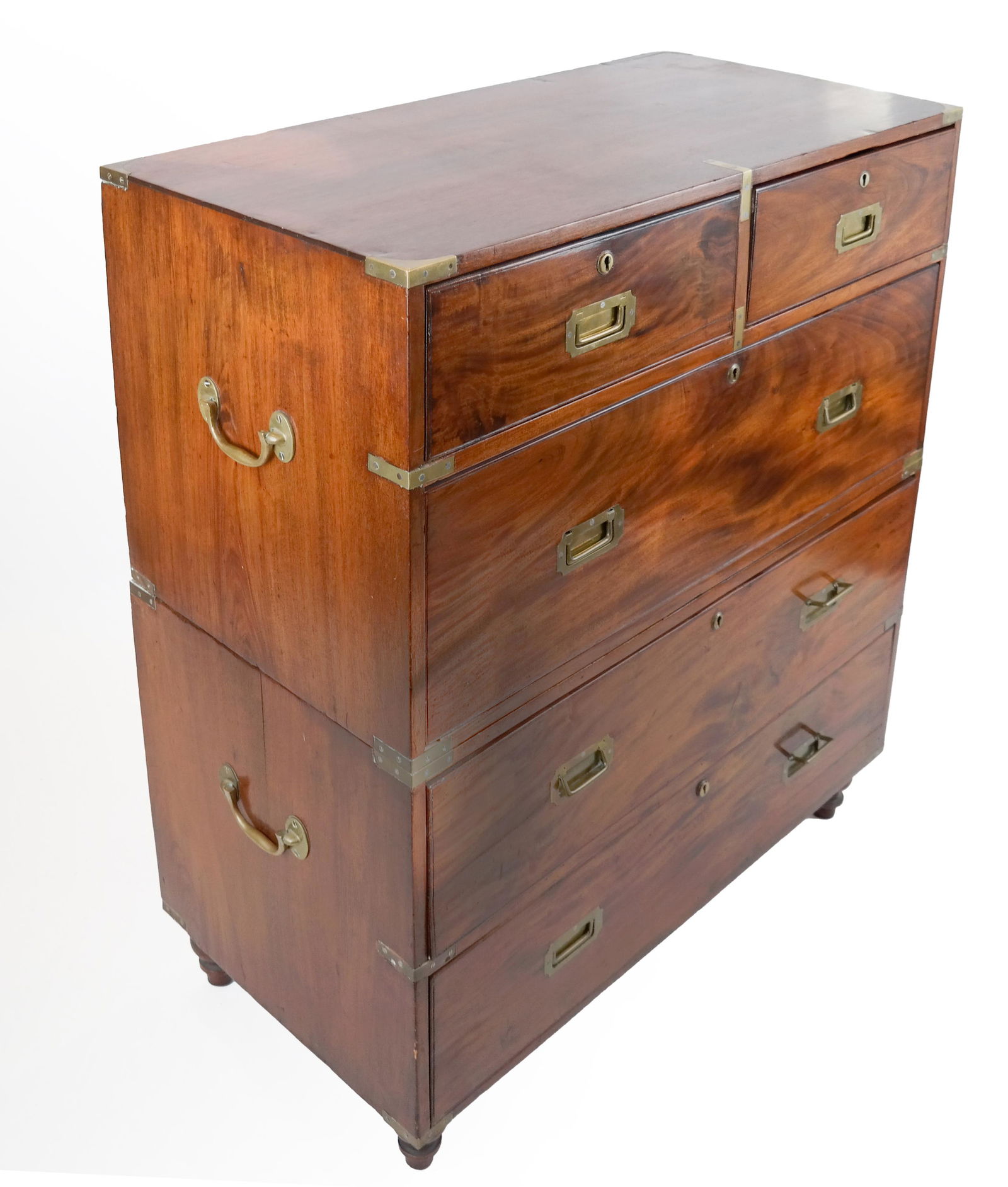 19th C. English Campaign Chest (1 of 5)