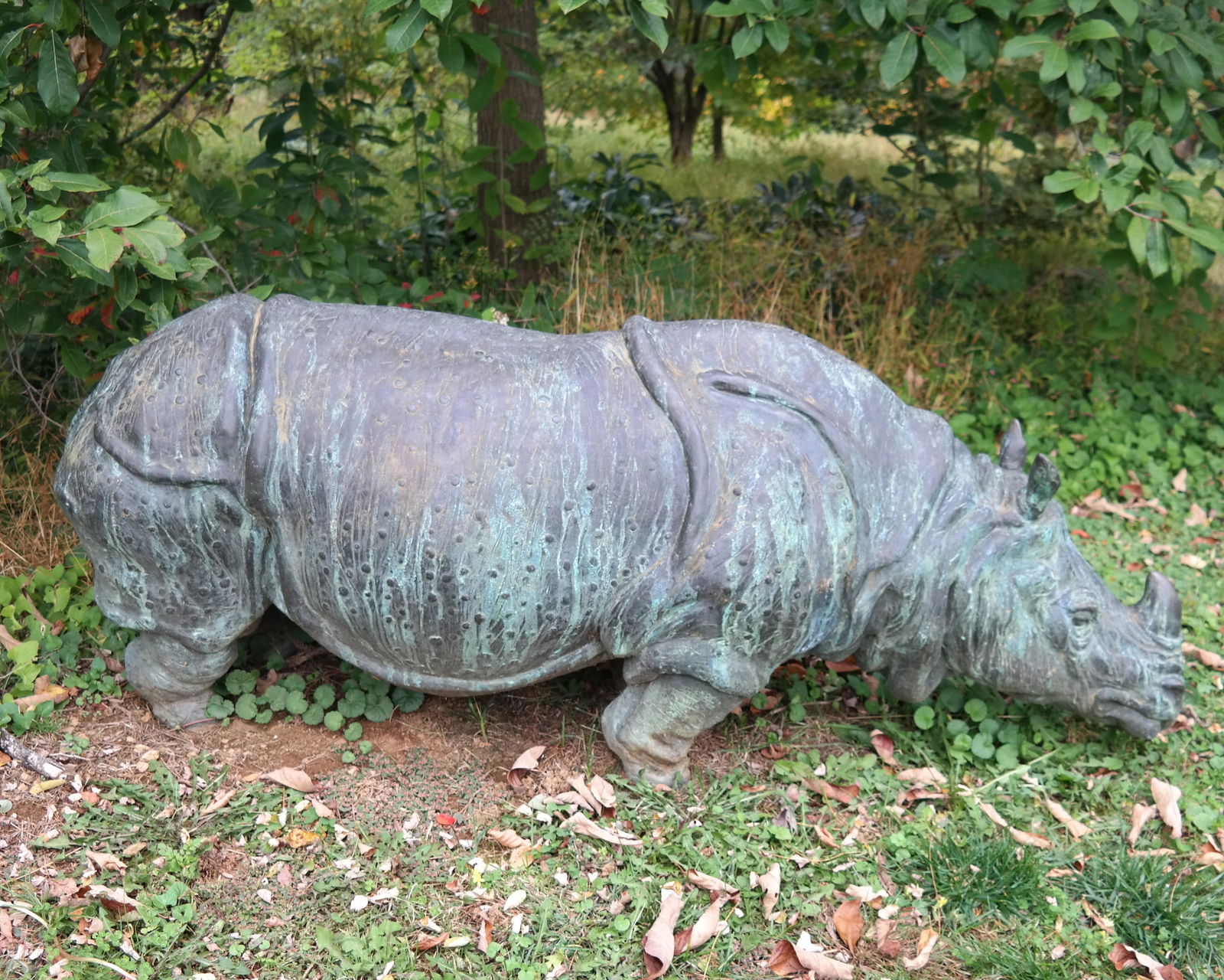 Stefano PATTI: "Rhino" Bronze Sculpture (1 of 8)