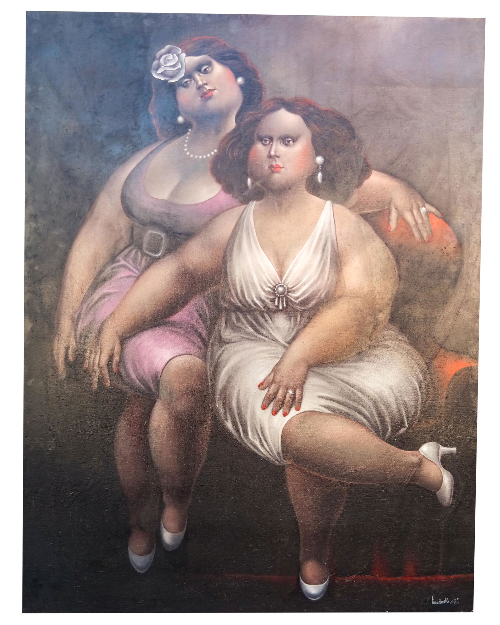 Leandro VELASCO: "Margarite" - Painting (1 of 7)