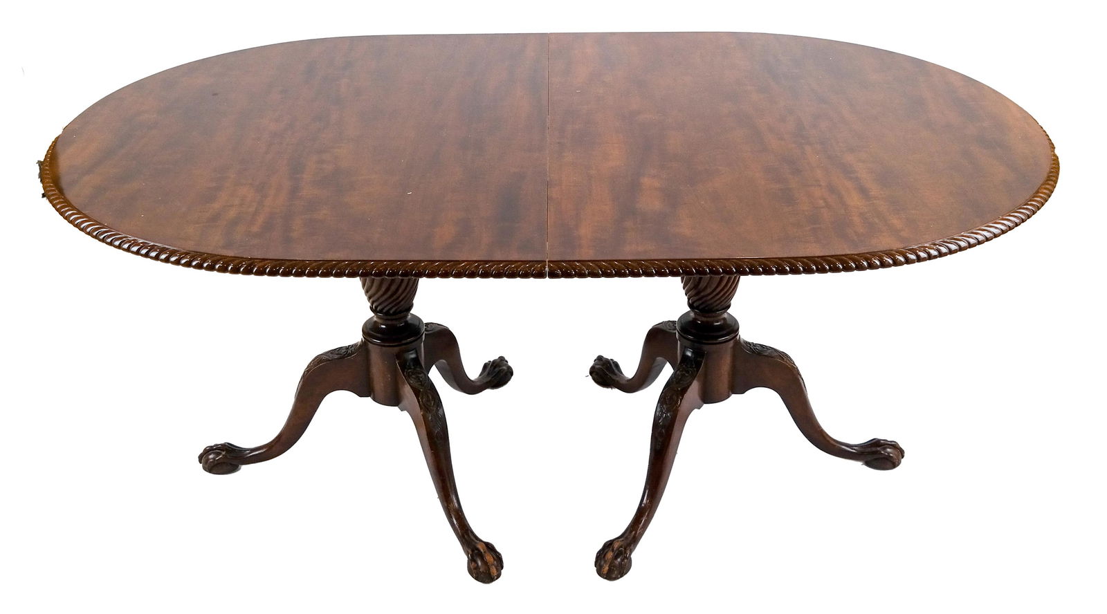 George III-Style Mahogany Dining Table (1 of 9)