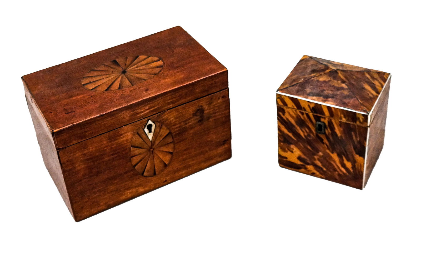 Two Antique Wooden Boxes (1 of 1)