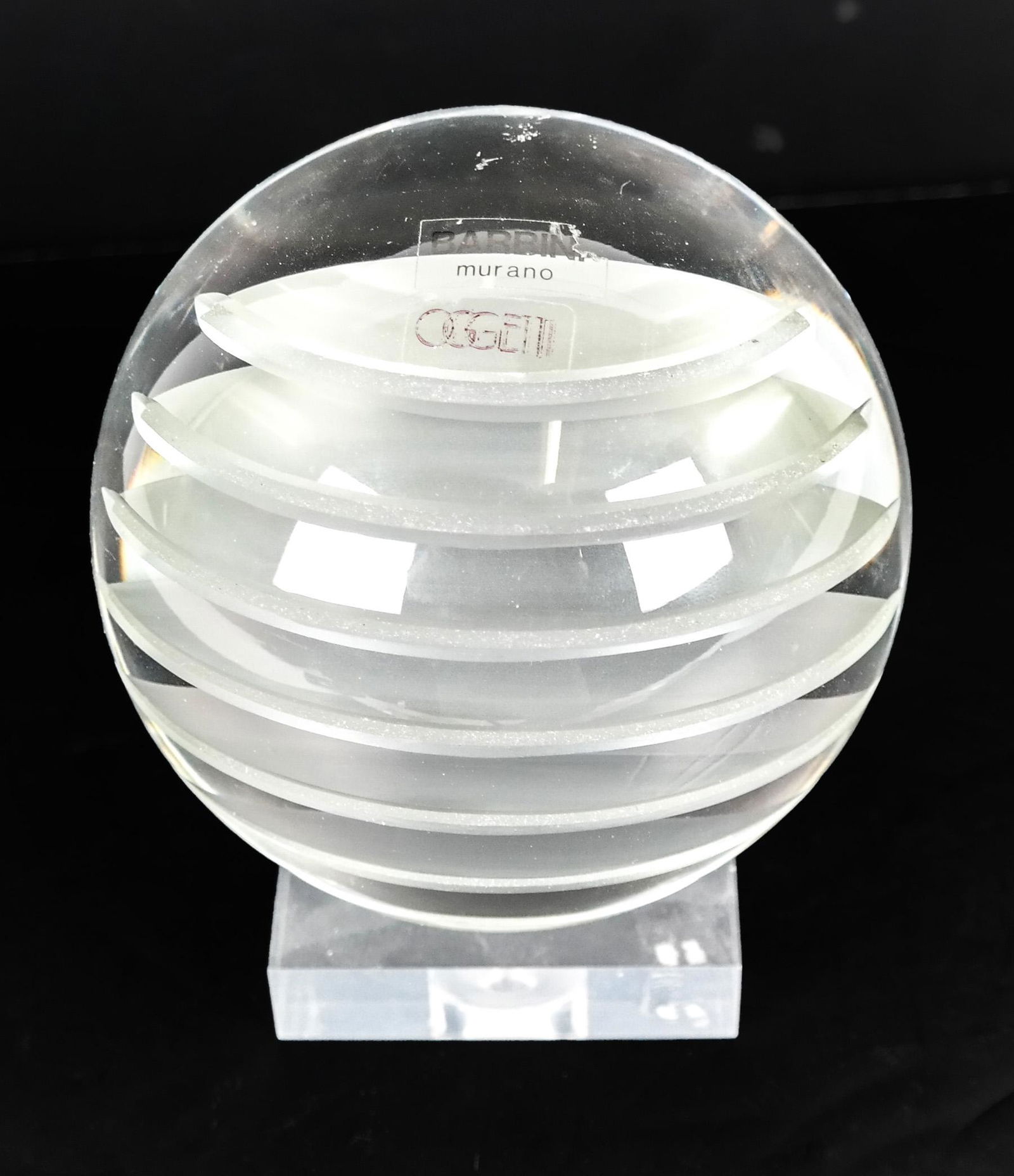 Barbin Murano Ogetti Paperweight (1 of 5)
