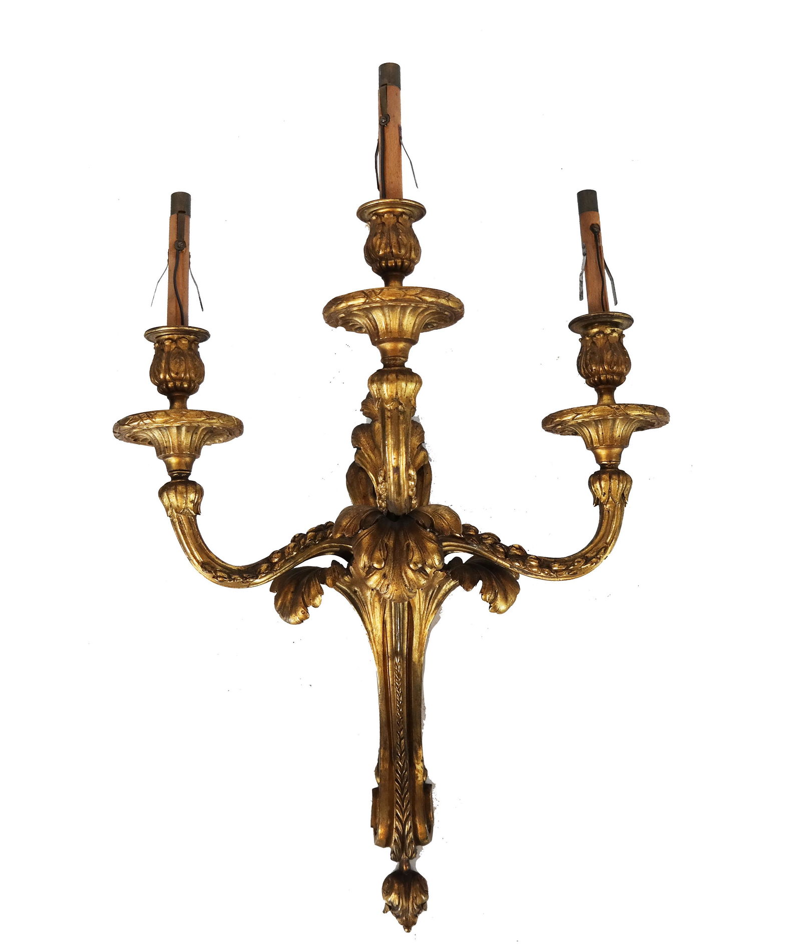 Single French Bronze Dore Sconce (1 of 5)