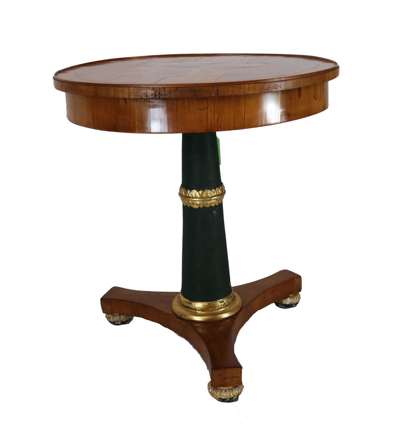 19th C. Continental Inlaid Gueridon (1 of 5)