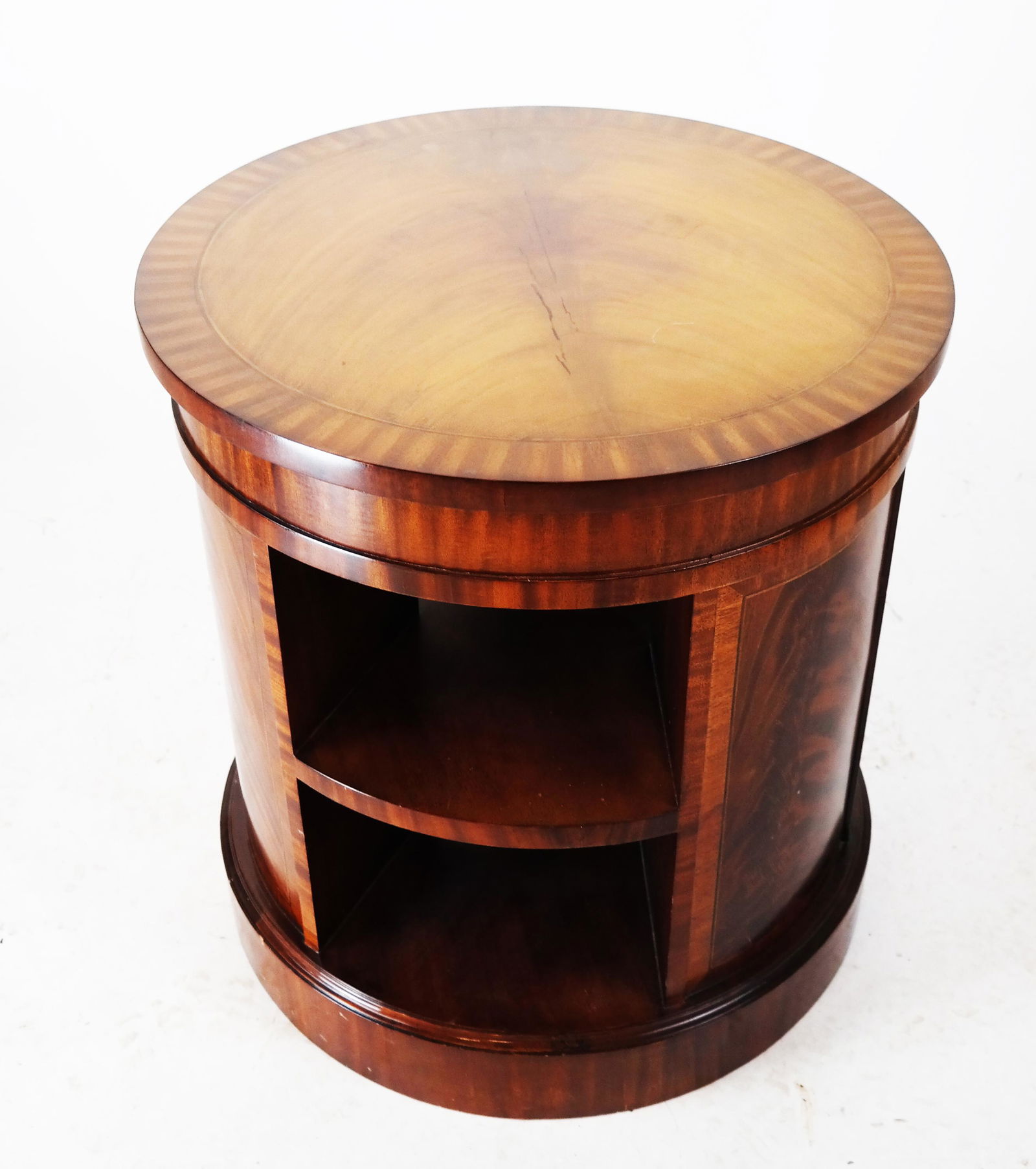 Circular Mahogany Book Table (1 of 6)