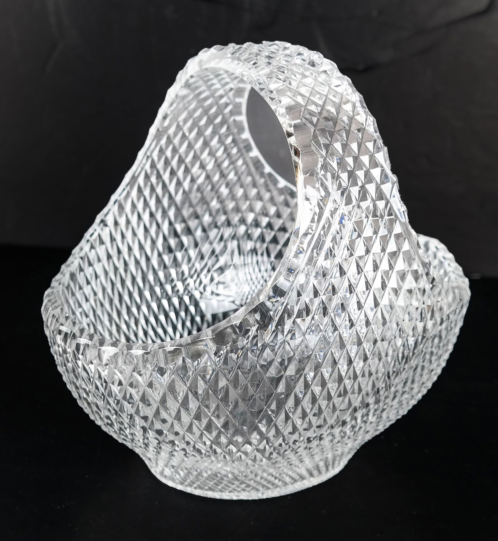 Cut Crystal Basket (1 of 6)