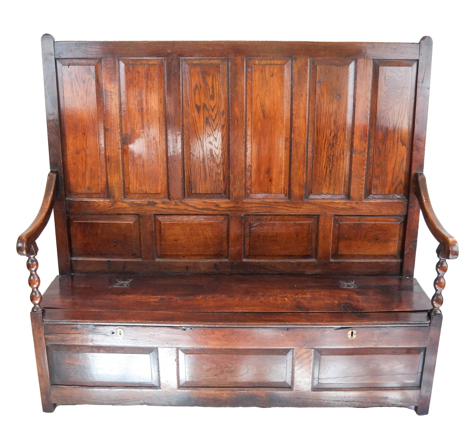 Antique English Jacobean Settle (1 of 5)