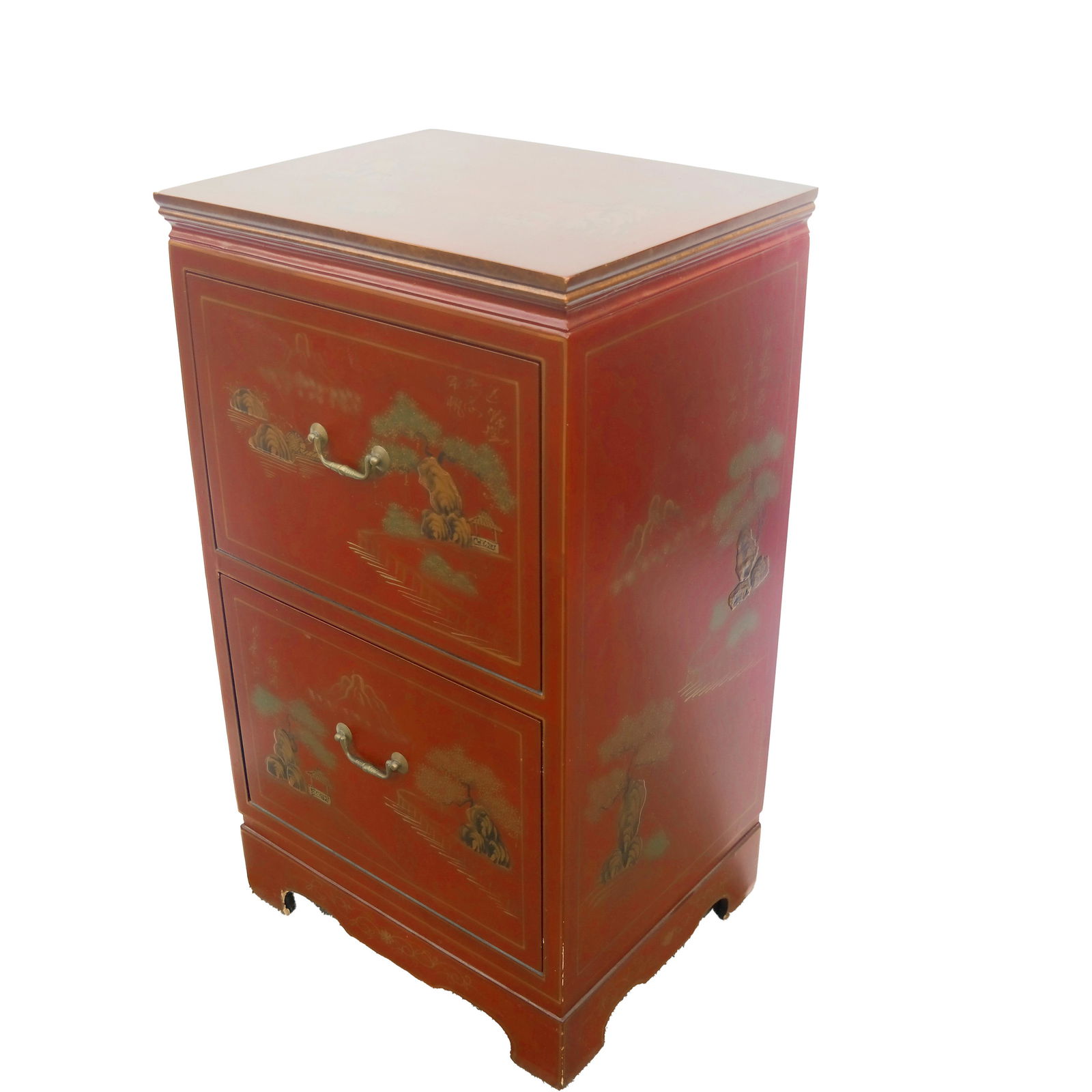 Chinoiserie-Decorated File Cabinet (1 of 7)