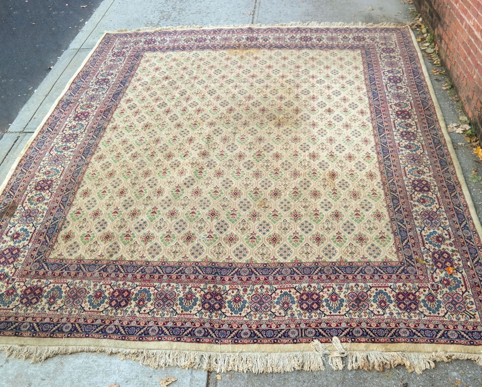 Kirman-Style Geometric Rug/Carpet (1 of 10)
