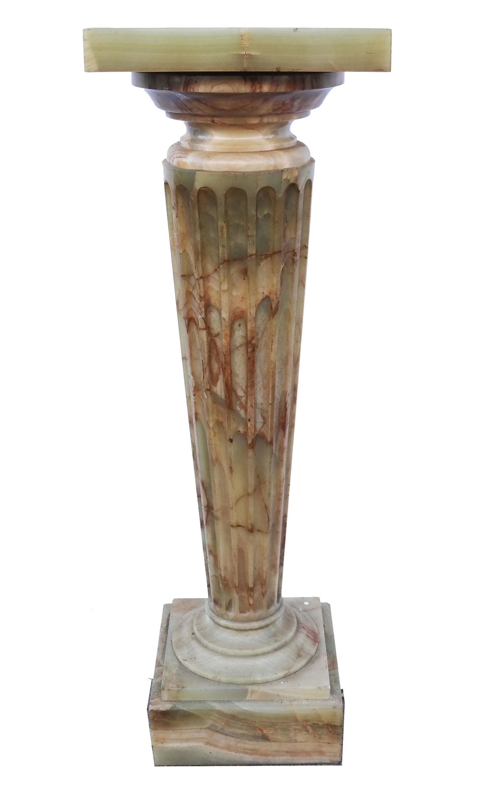 Classical Onyx Reed-Form Pedestal (1 of 8)