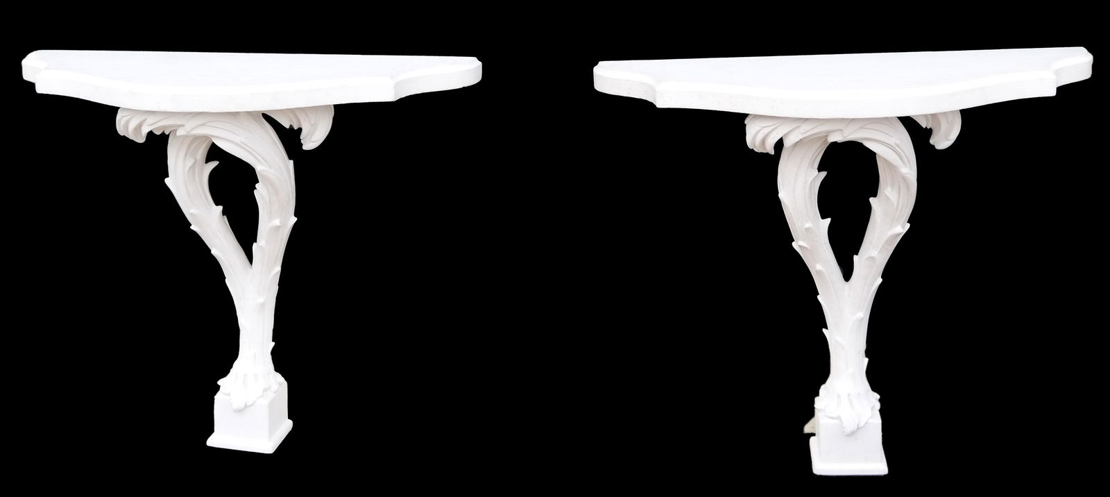 Serge Roche-Manner Carved Wood Consoles (1 of 8)