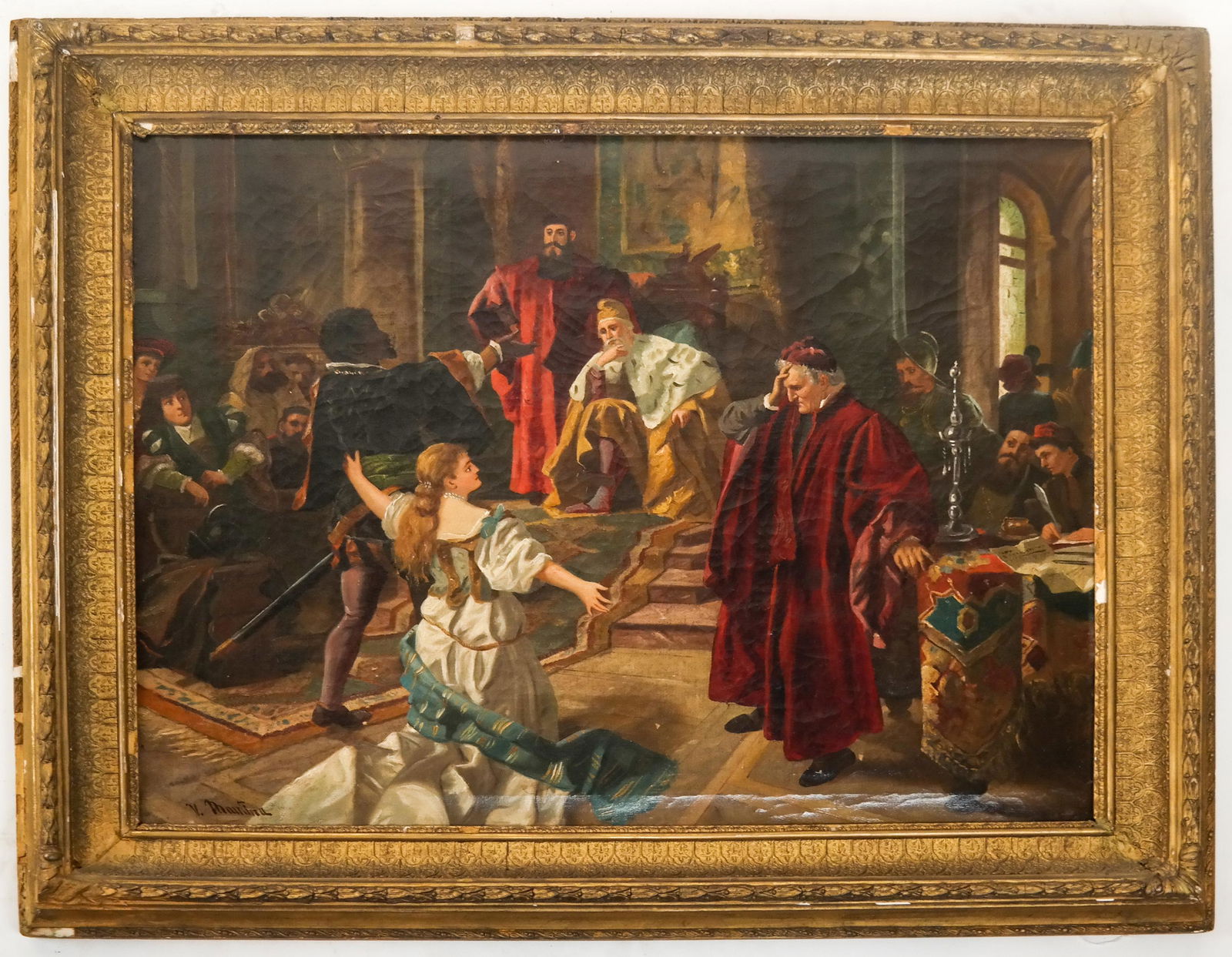 Shakespearean Scene [?] - Figural Painting (1 of 6)