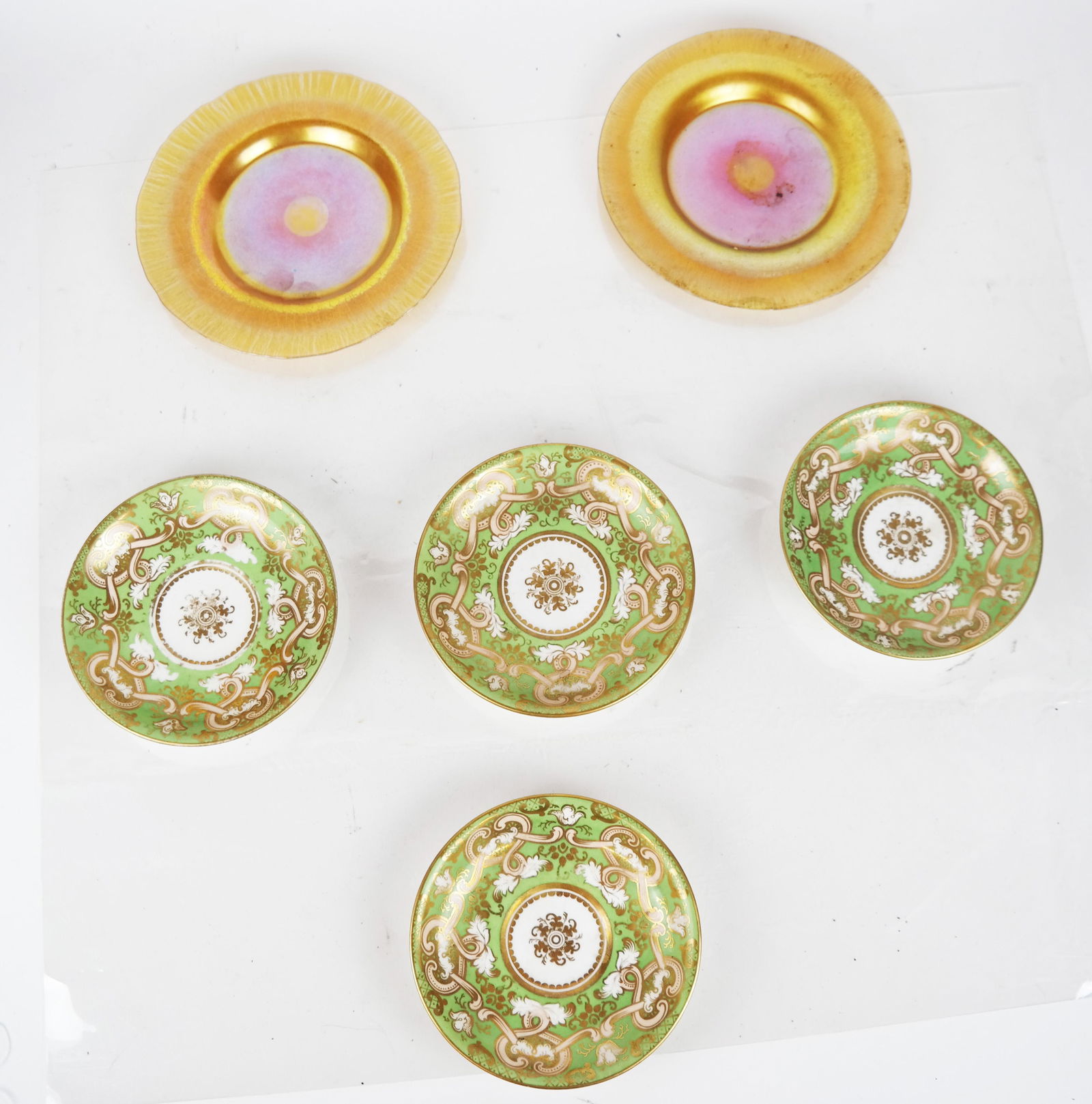 Lot of 6 Glass Items: French and Favrile (1 of 5)