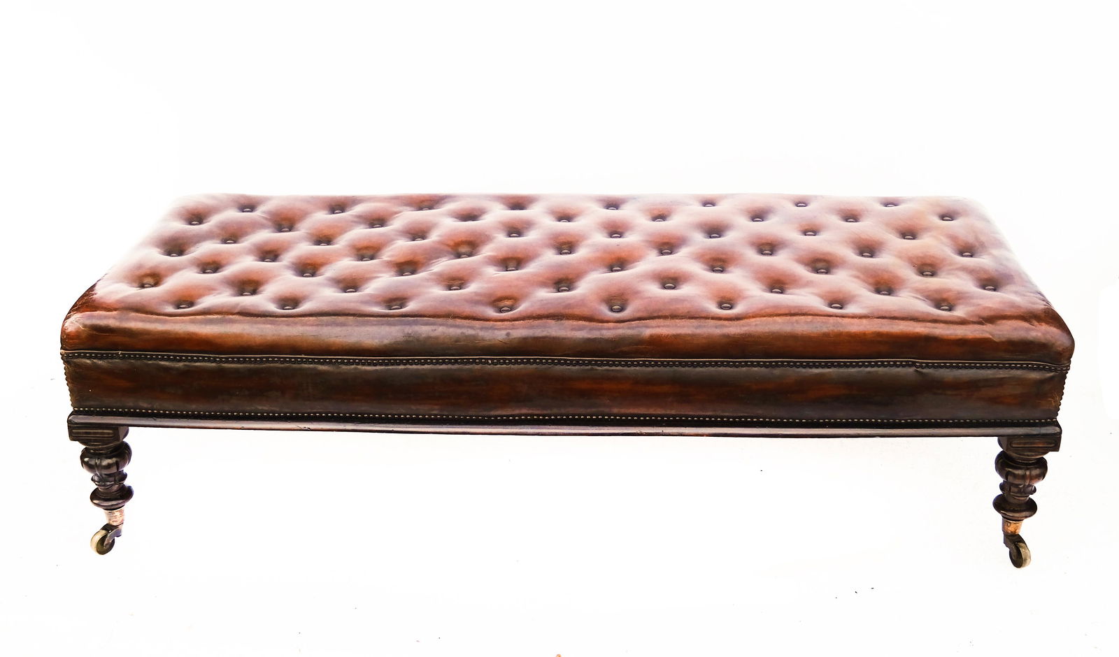 Large Mid-19th C. English Bench / Stool (1 of 3)