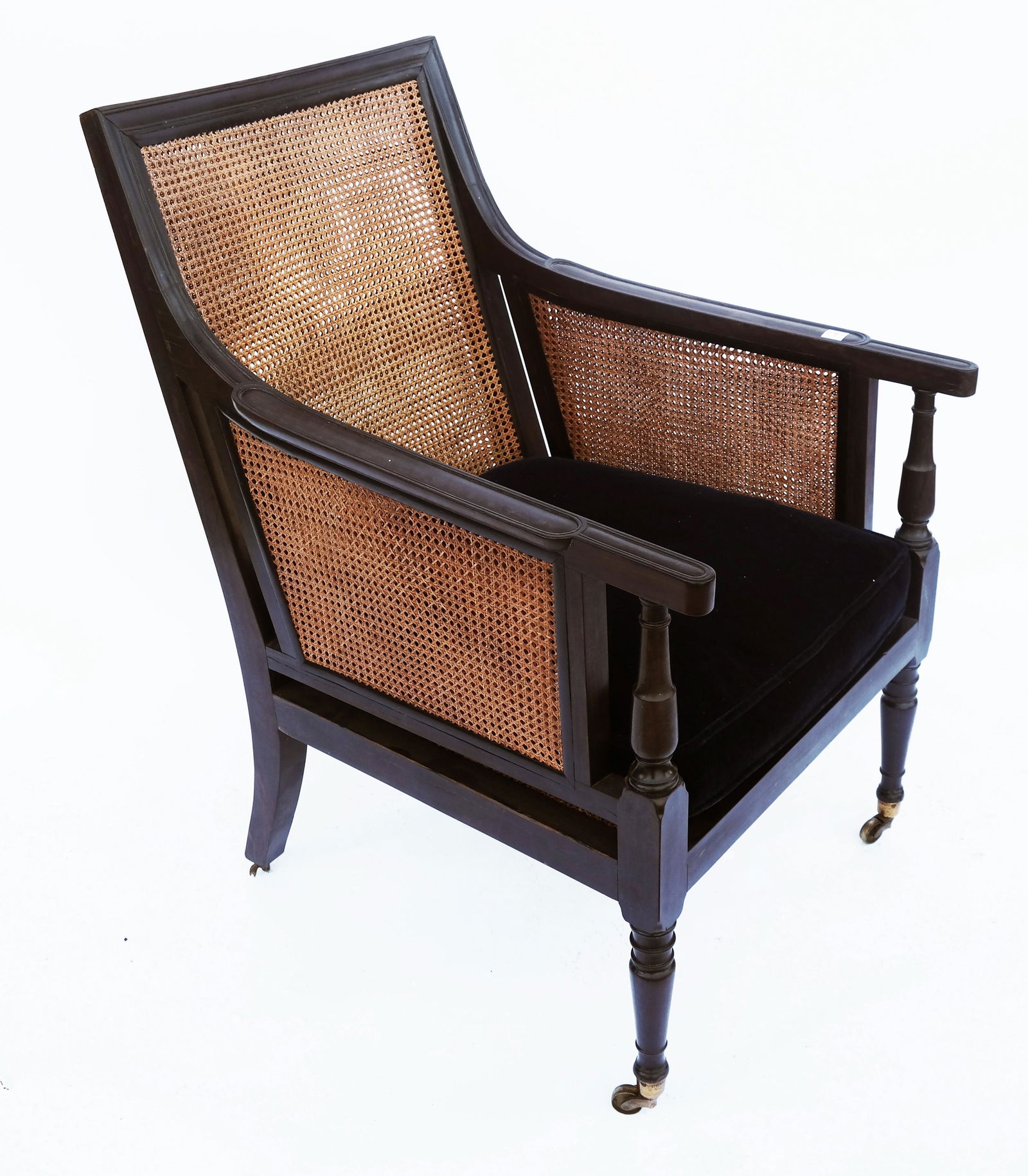 19th C. Anglo-Indian Bergere (1 of 7)