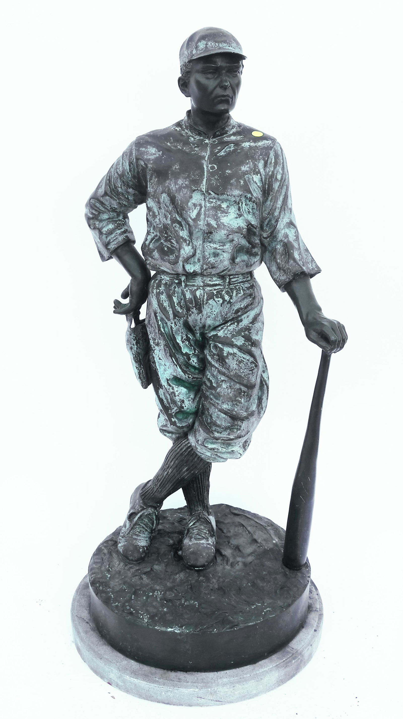 Bronze Statue of Baseball Player (1 of 7)