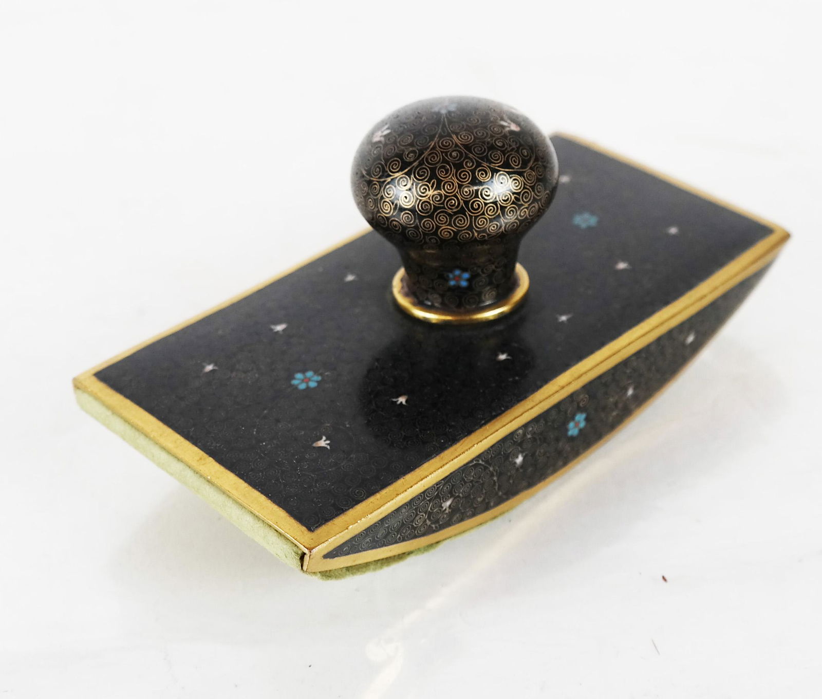 Vintage Chinese Cloisonne Blotter (1 of 4)