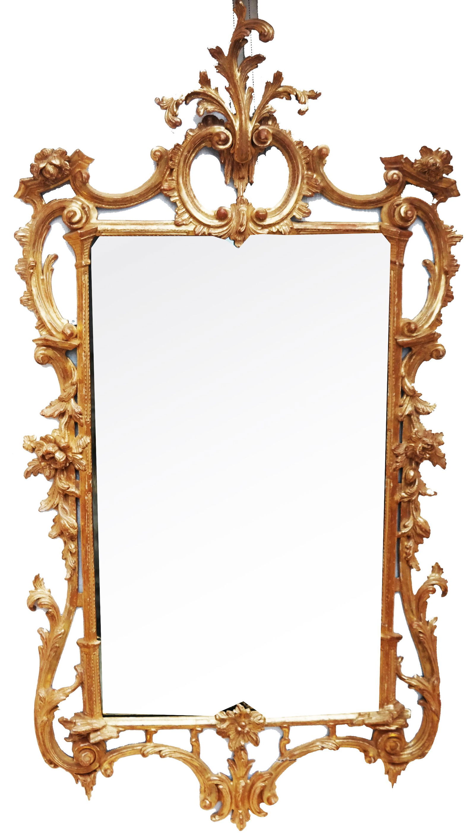 George III 18th C. Gilt Wood Mirror (1 of 6)