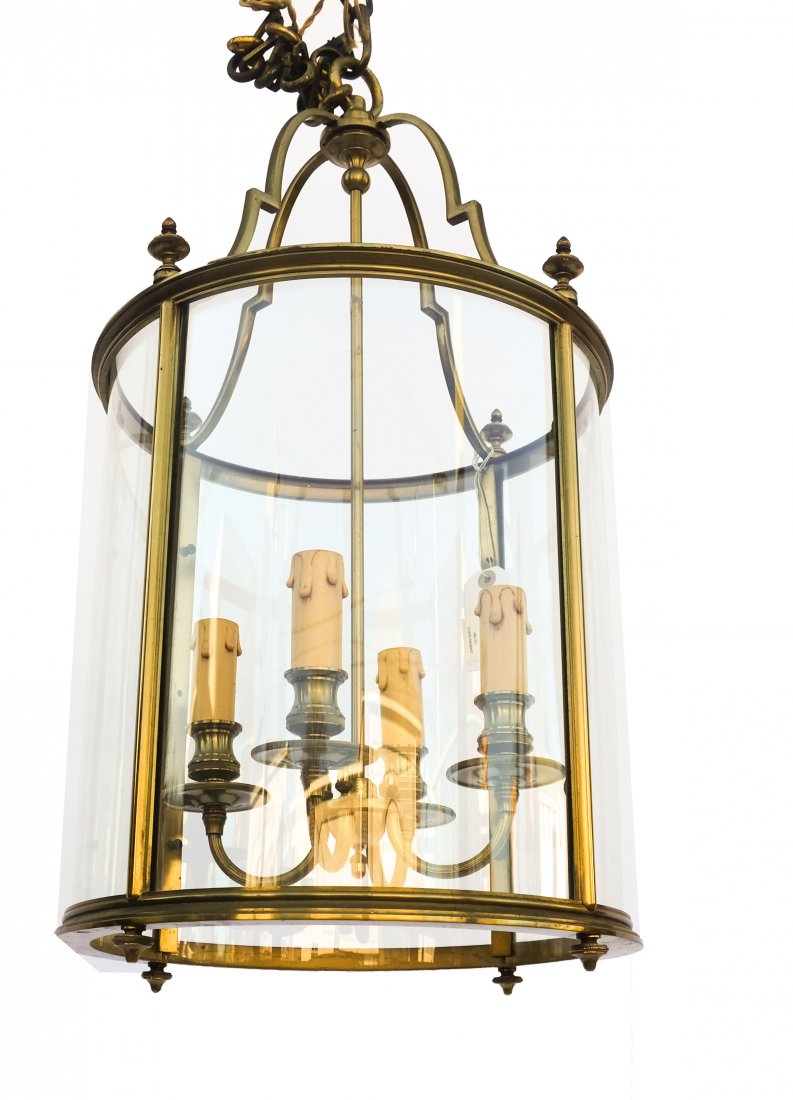 French Bronze Four-Light Lantern (1 of 5)
