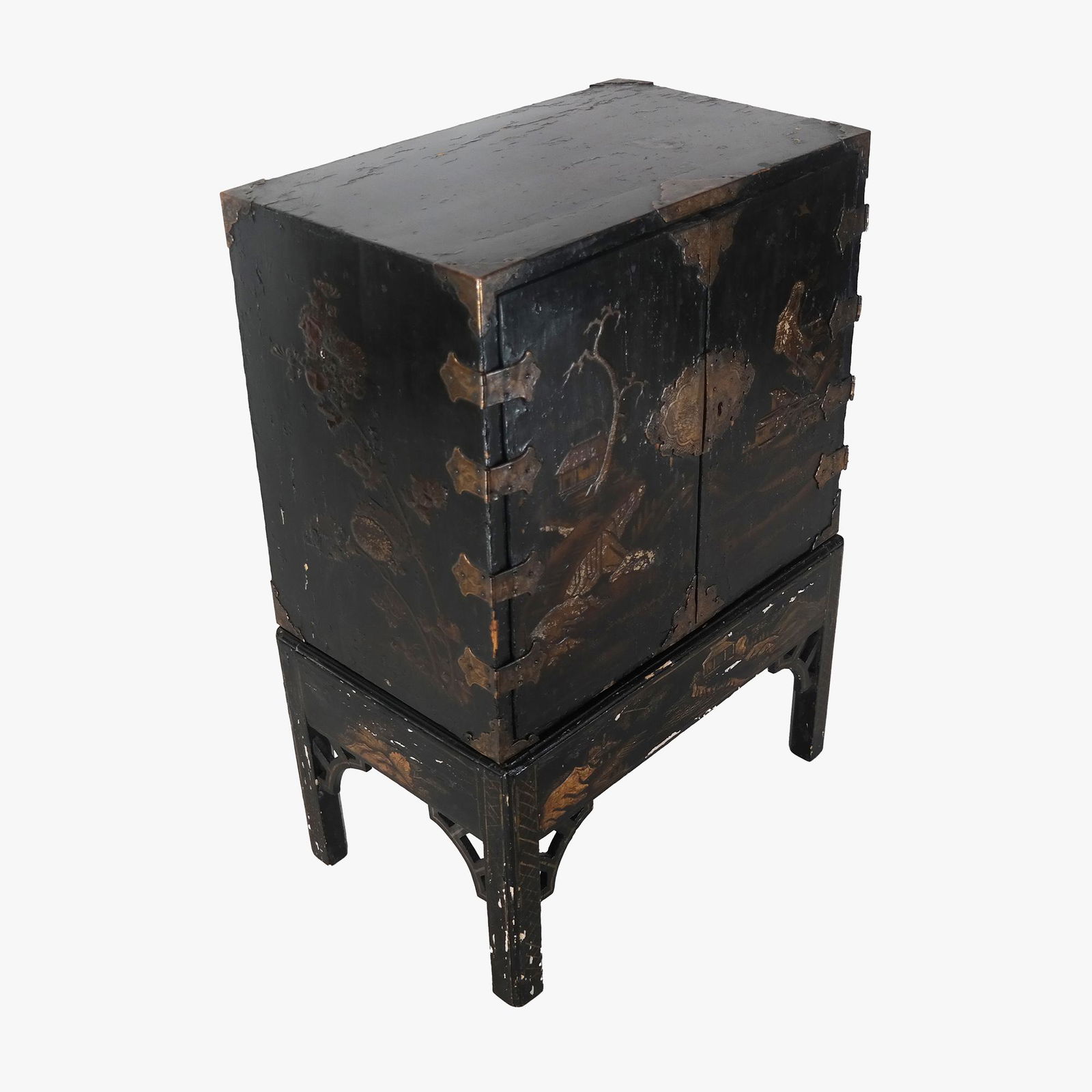 18th C. Japanese Box on Stand (1 of 7)