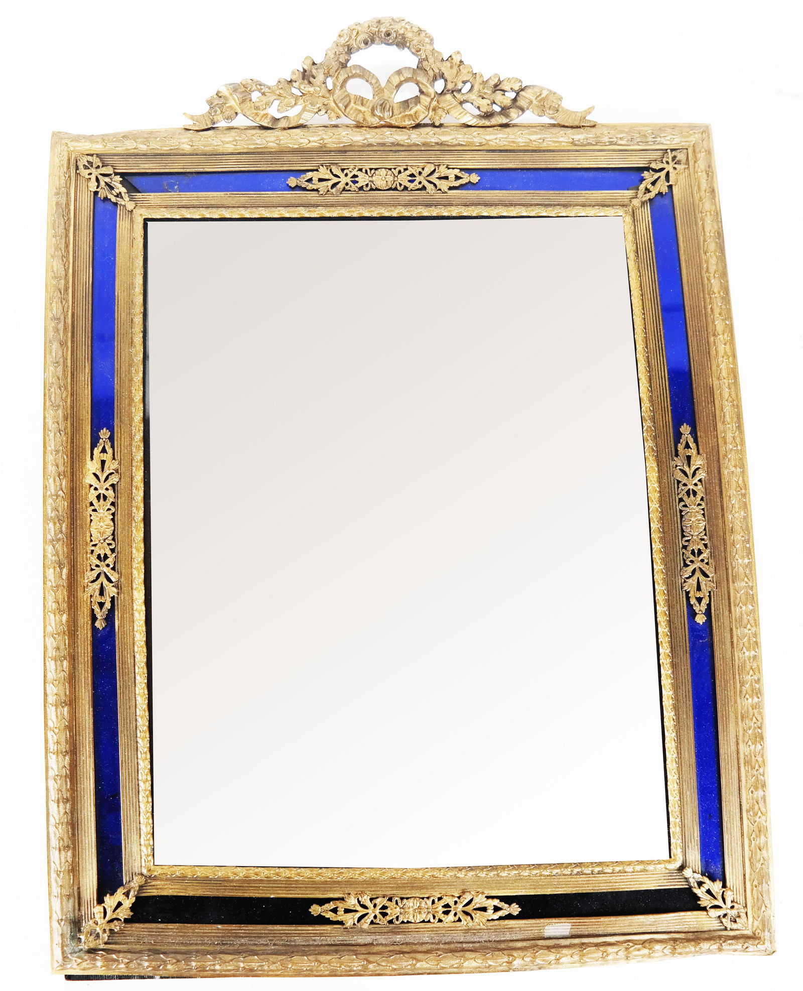 Bronze & Cobalt Blue Glass Frame (1 of 3)