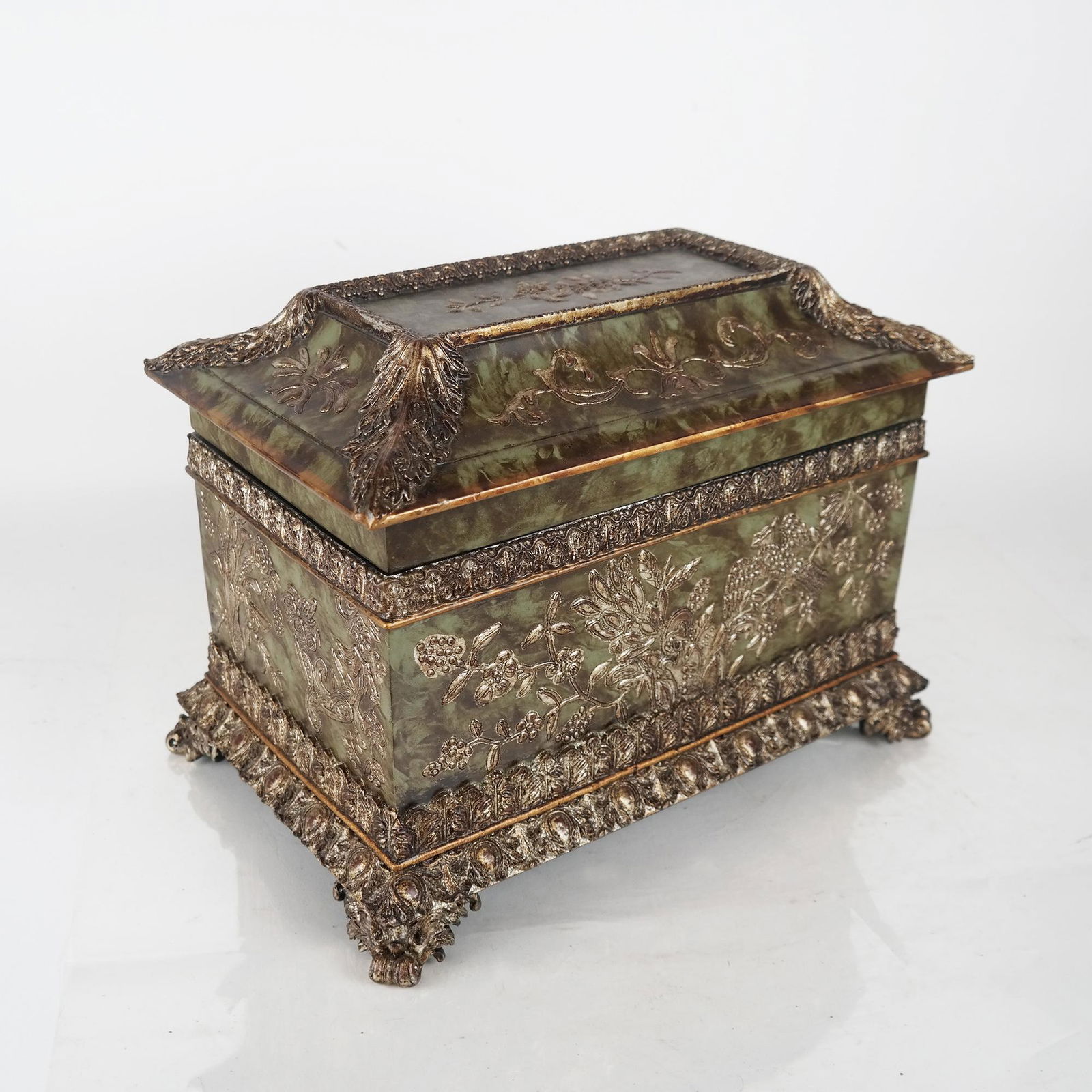 Relief Decorated Box by Maitland Smith (1 of 8)