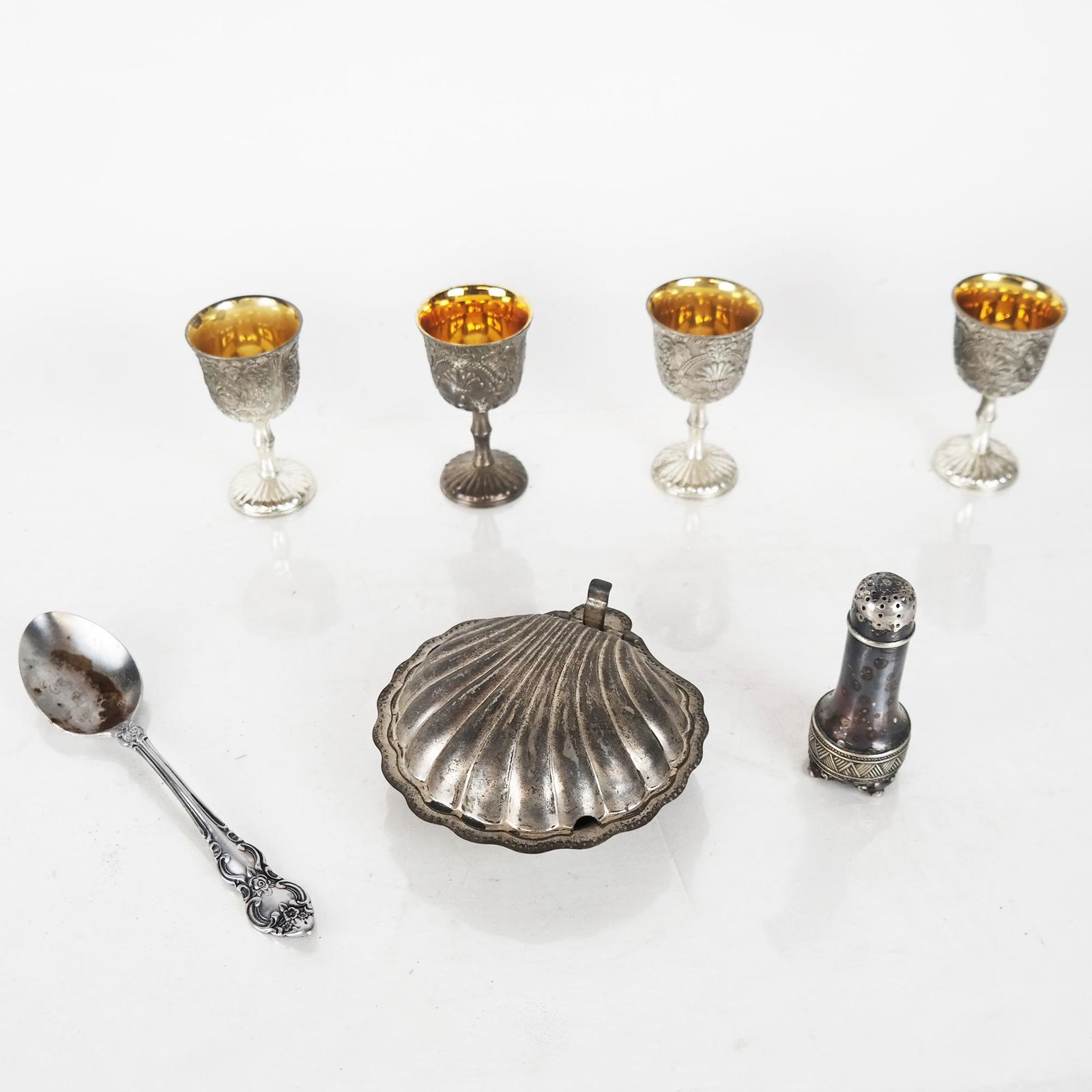 Group of Silver Plate, Including Tiffany (1 of 8)