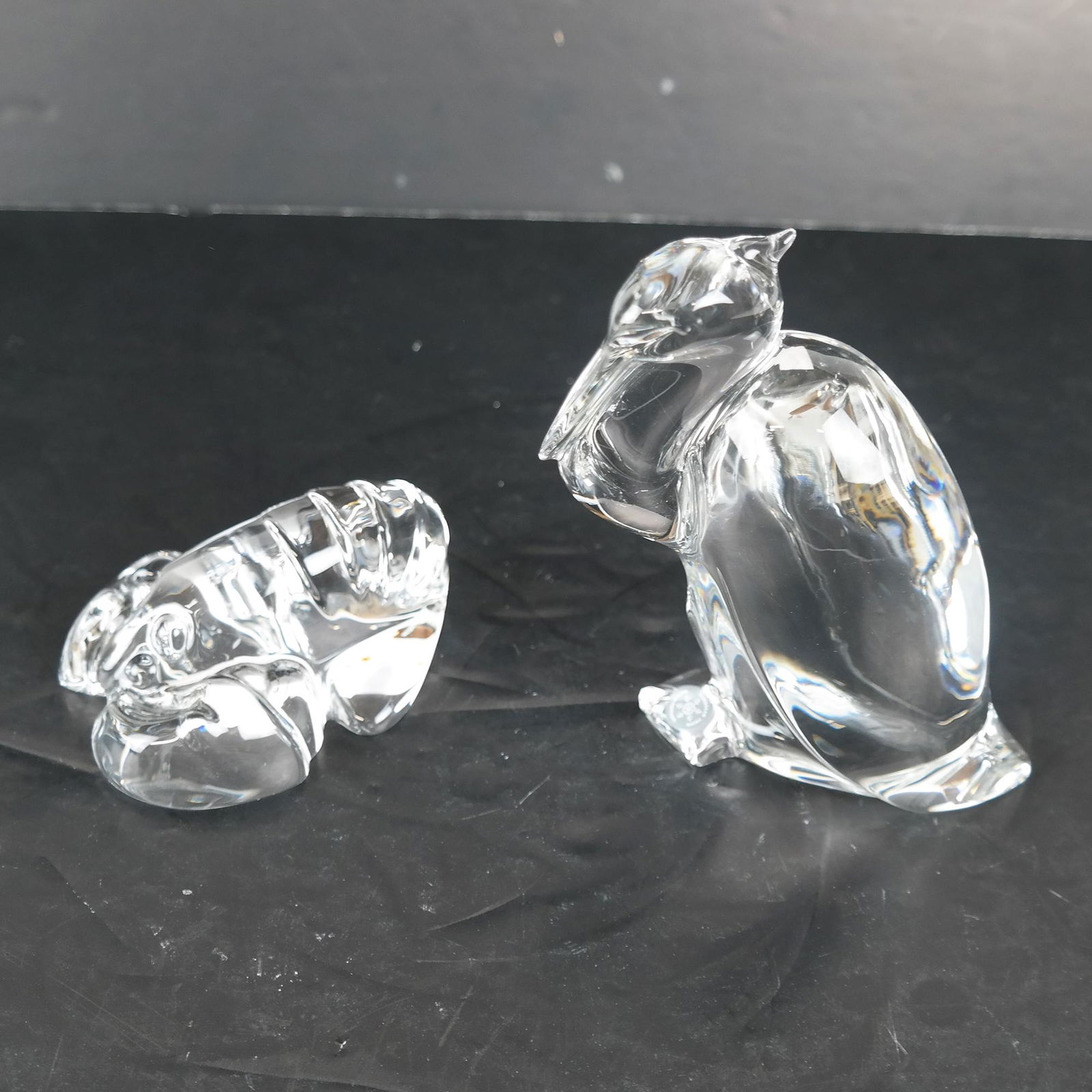Two Steuben Crystal Figurines (1 of 8)