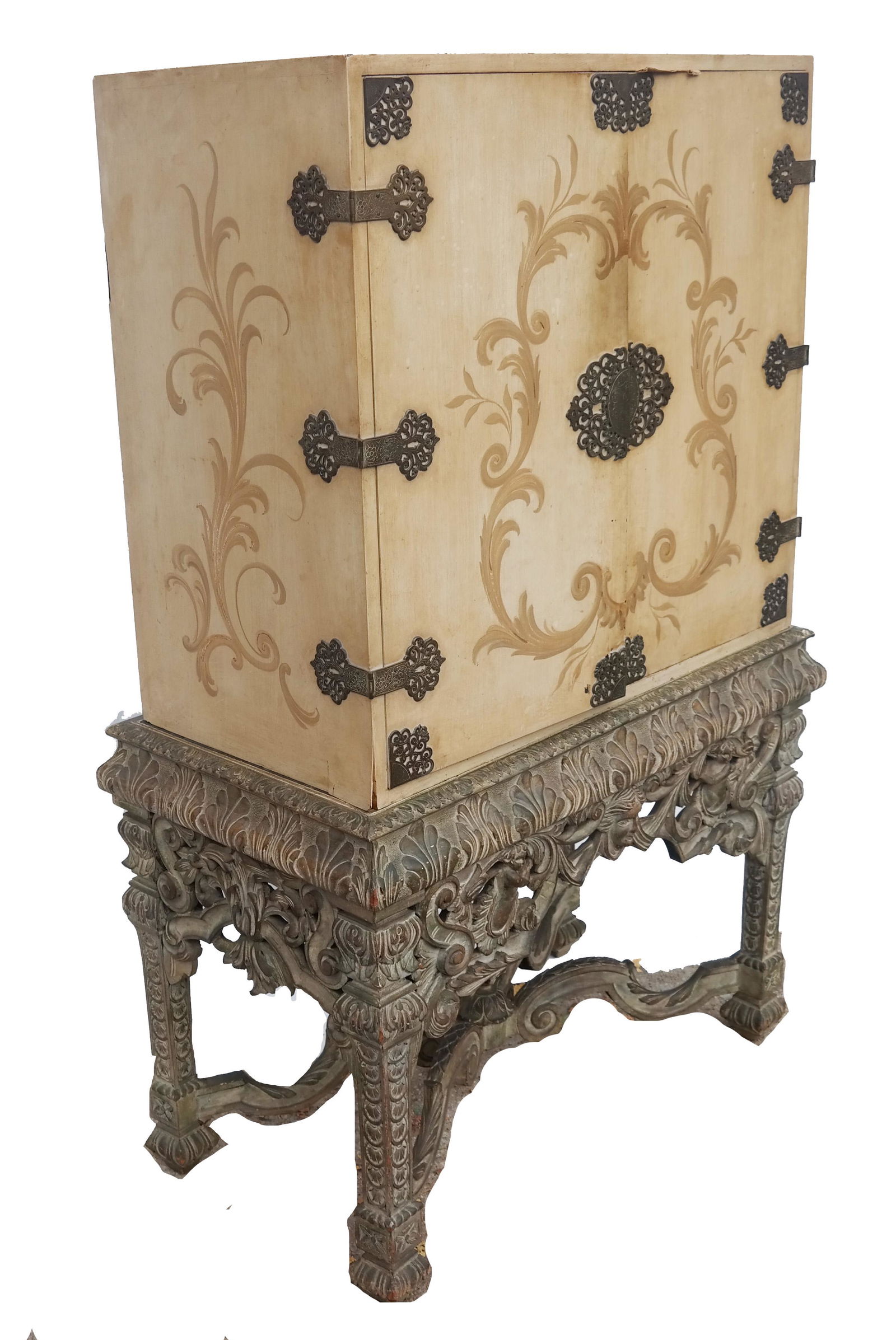 William & Mary-Style Cabinet on Stand (1 of 9)