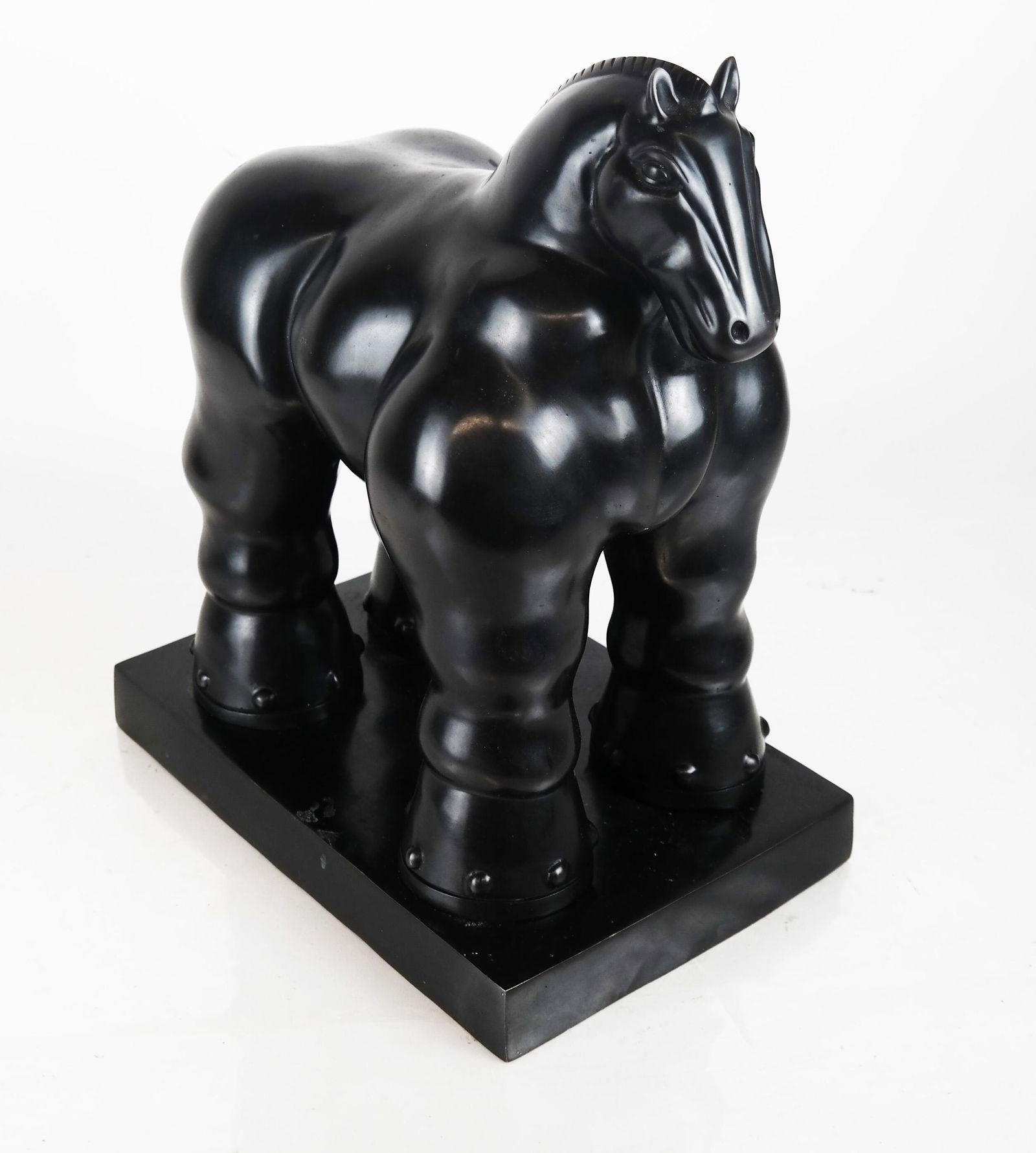 Botero-Style Bronze Trojan Horse (1 of 7)