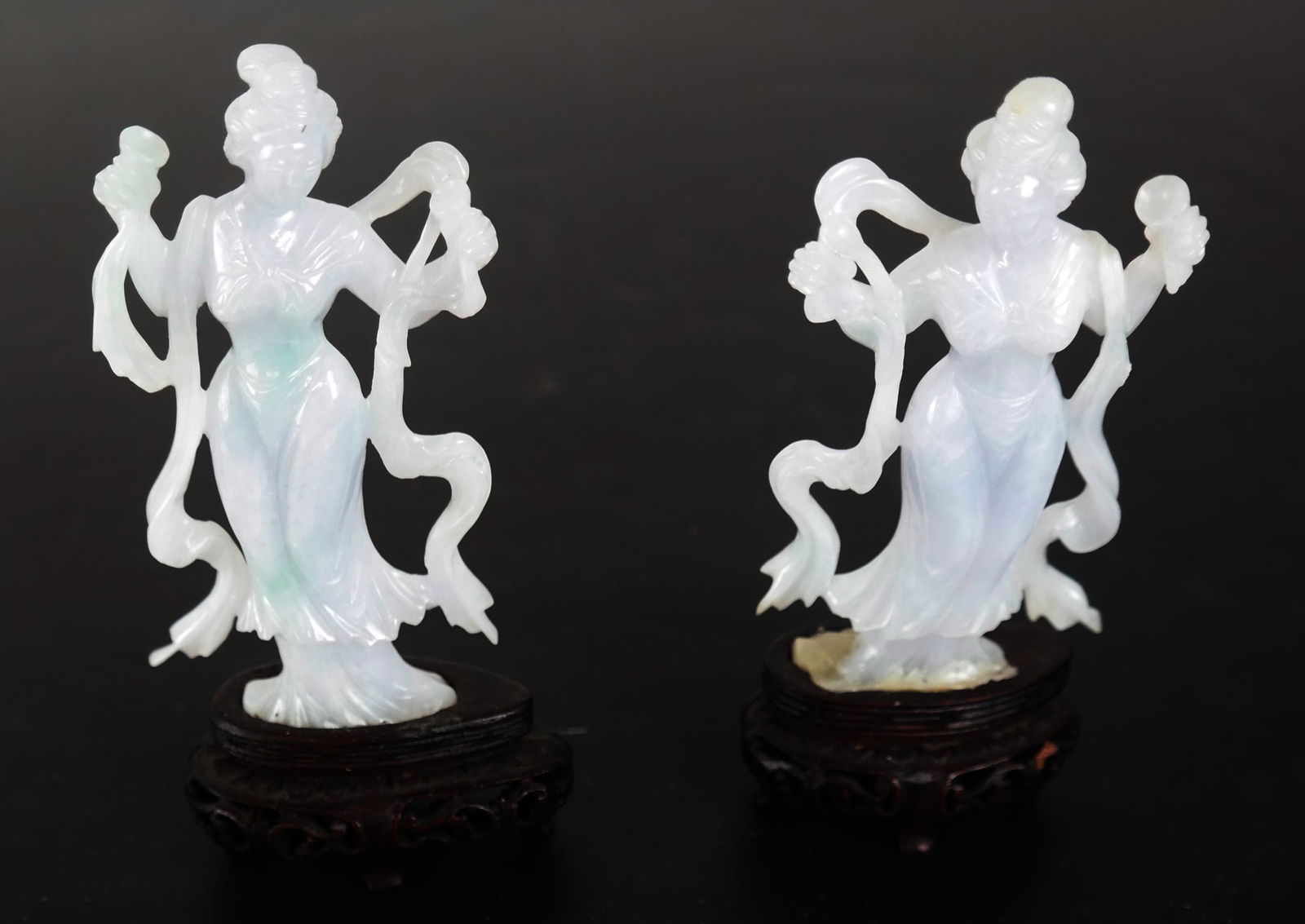 Pair of Asian Deity Figures (1 of 4)