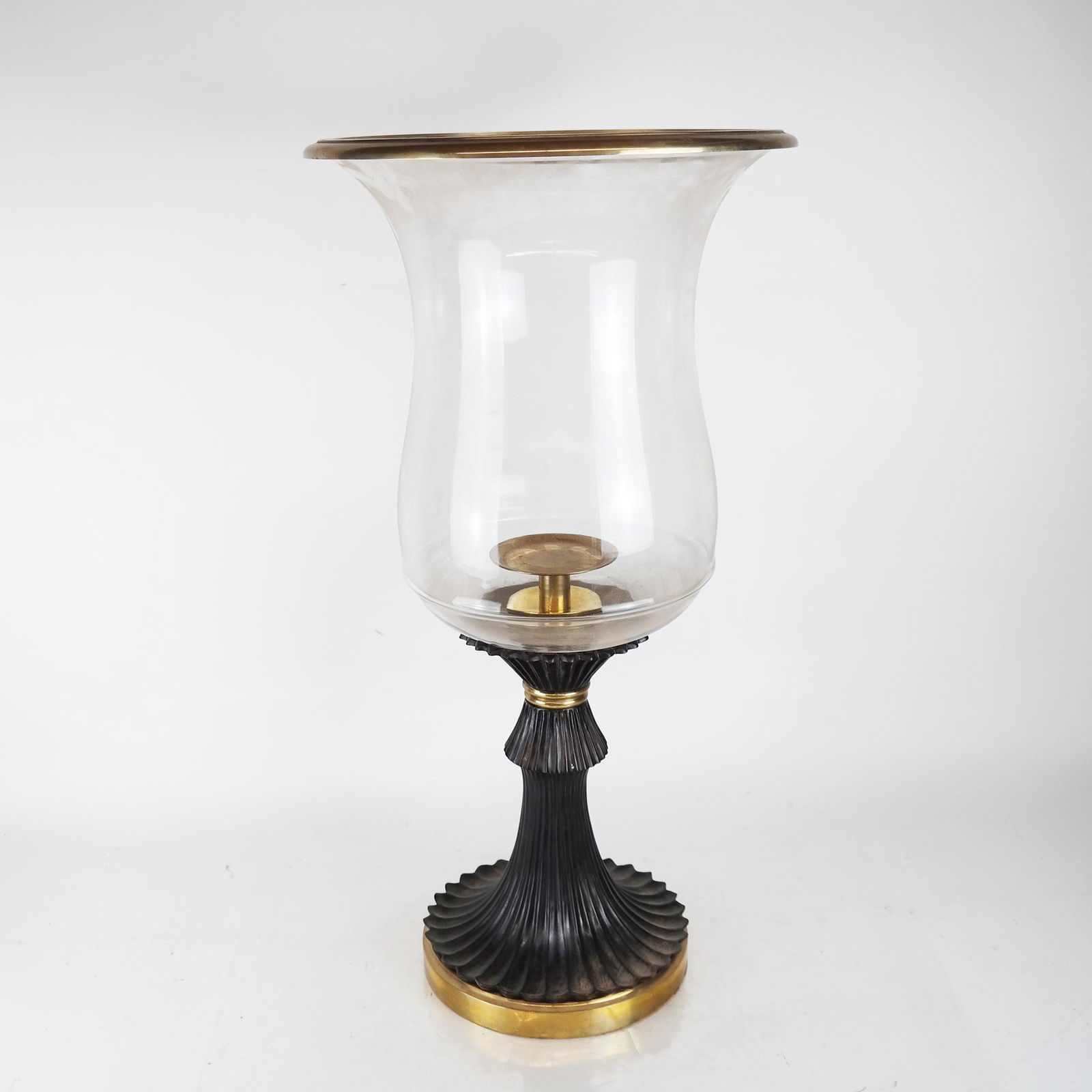 Candle Holder W/ Hurricane Shade (1 of 7)