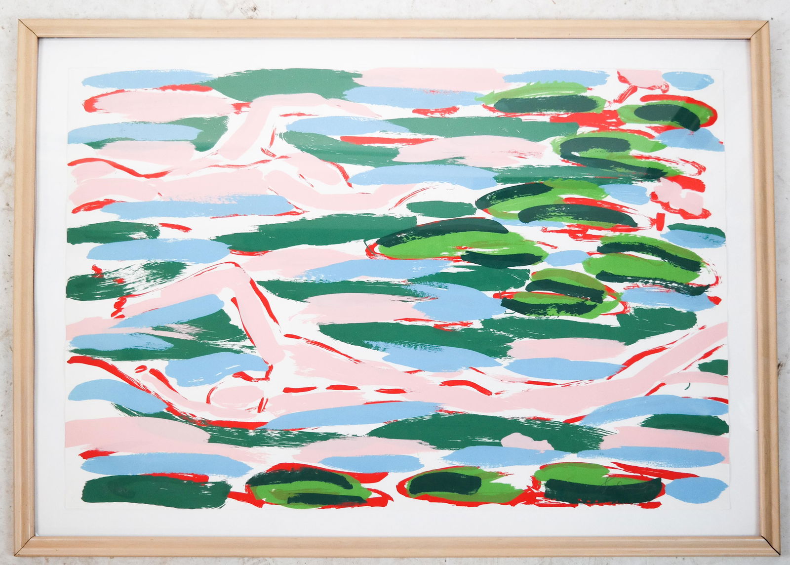 Emile SALOME: "Swimmers" - Lithograph (1 of 5)