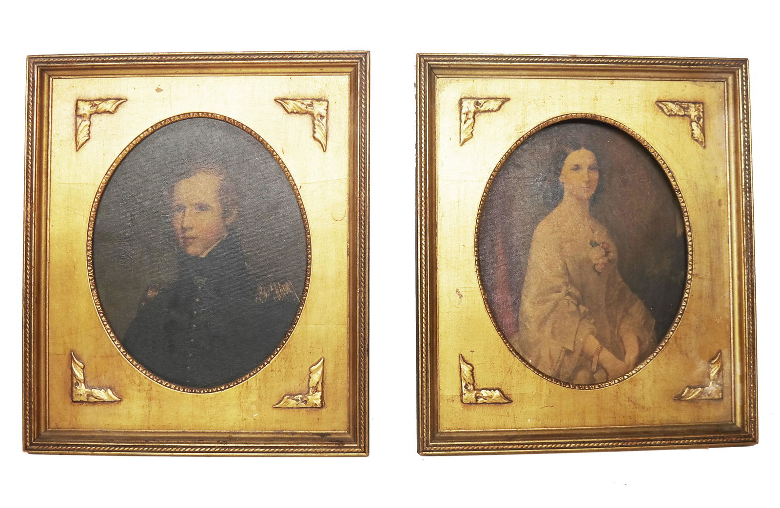 Pair of Vintage Portrait Prints (1 of 5)