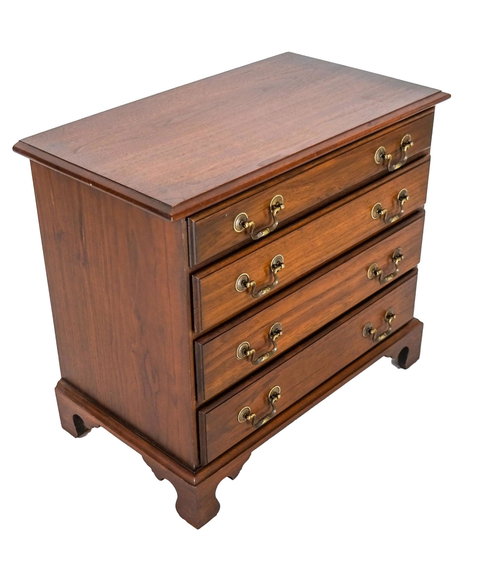 Mahogany Four-Drawer Salesman's Sample Chest (1 of 1)