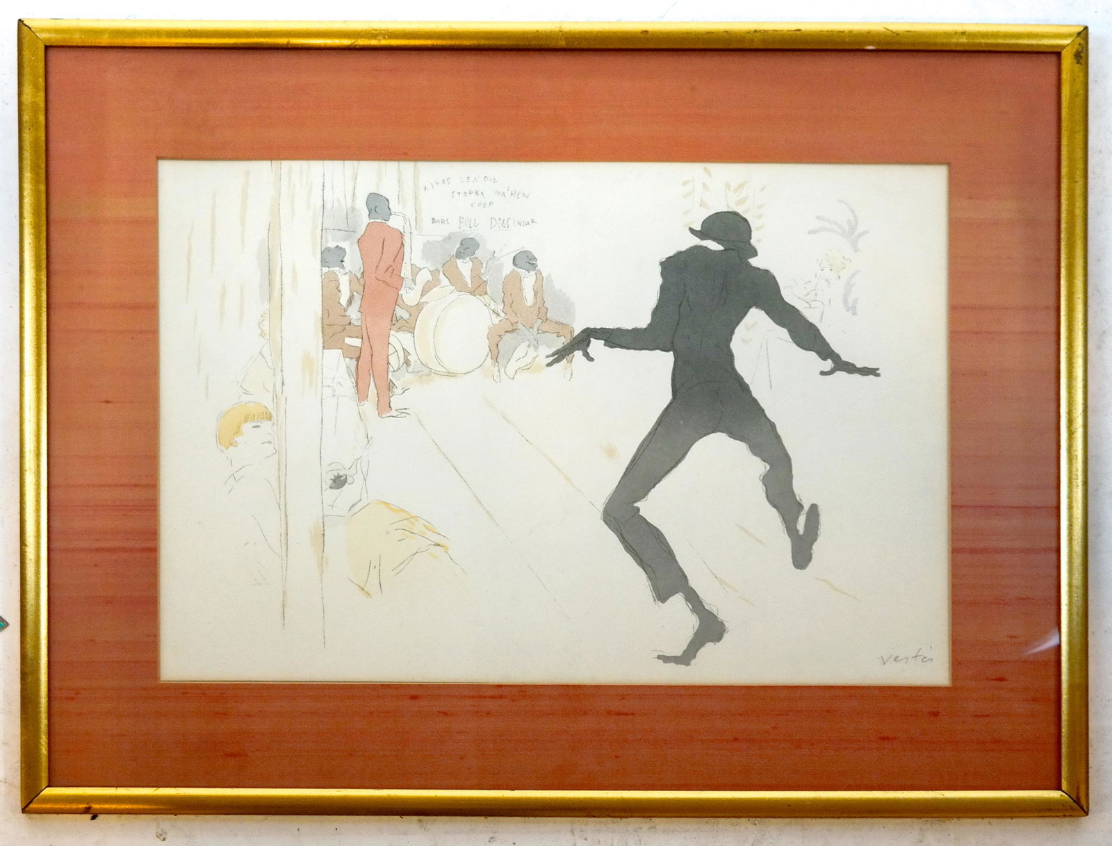 Marcel VERTES: Jazz Dancing - Lithograph (1 of 7)