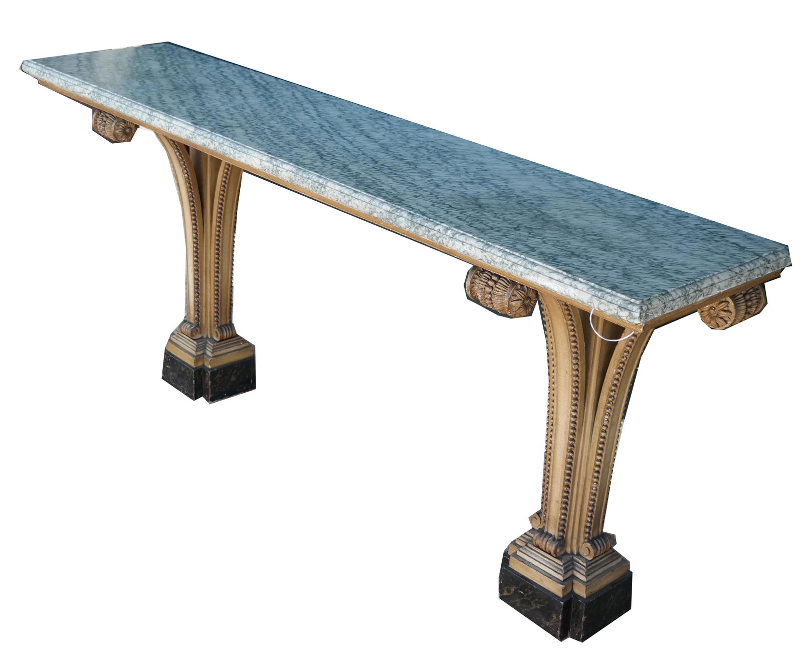 Carved Gilt Wood & Marble Console (1 of 8)
