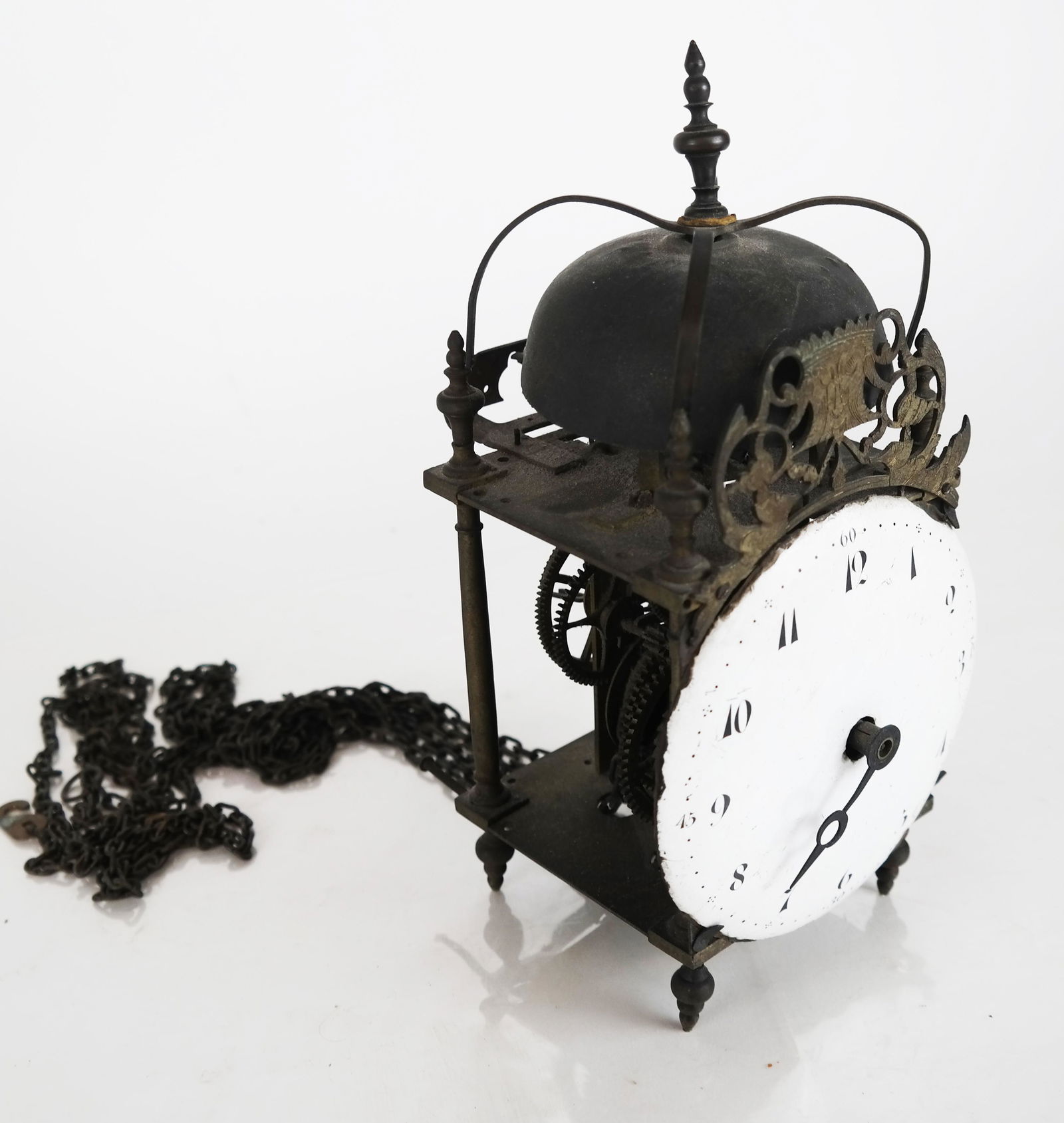 French Morbier Clock, Circa 1800 (1 of 9)