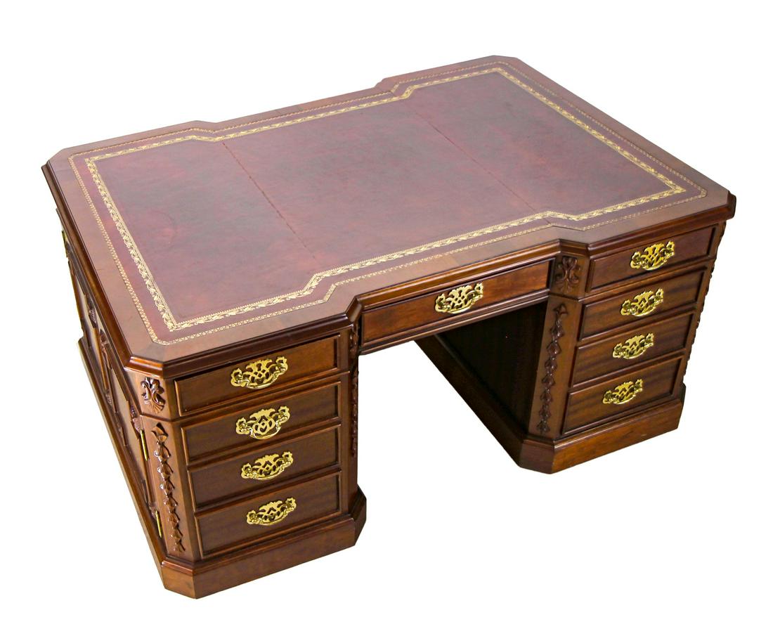 Maitland Smith Desk-Form Coffee Table (1 of 6)