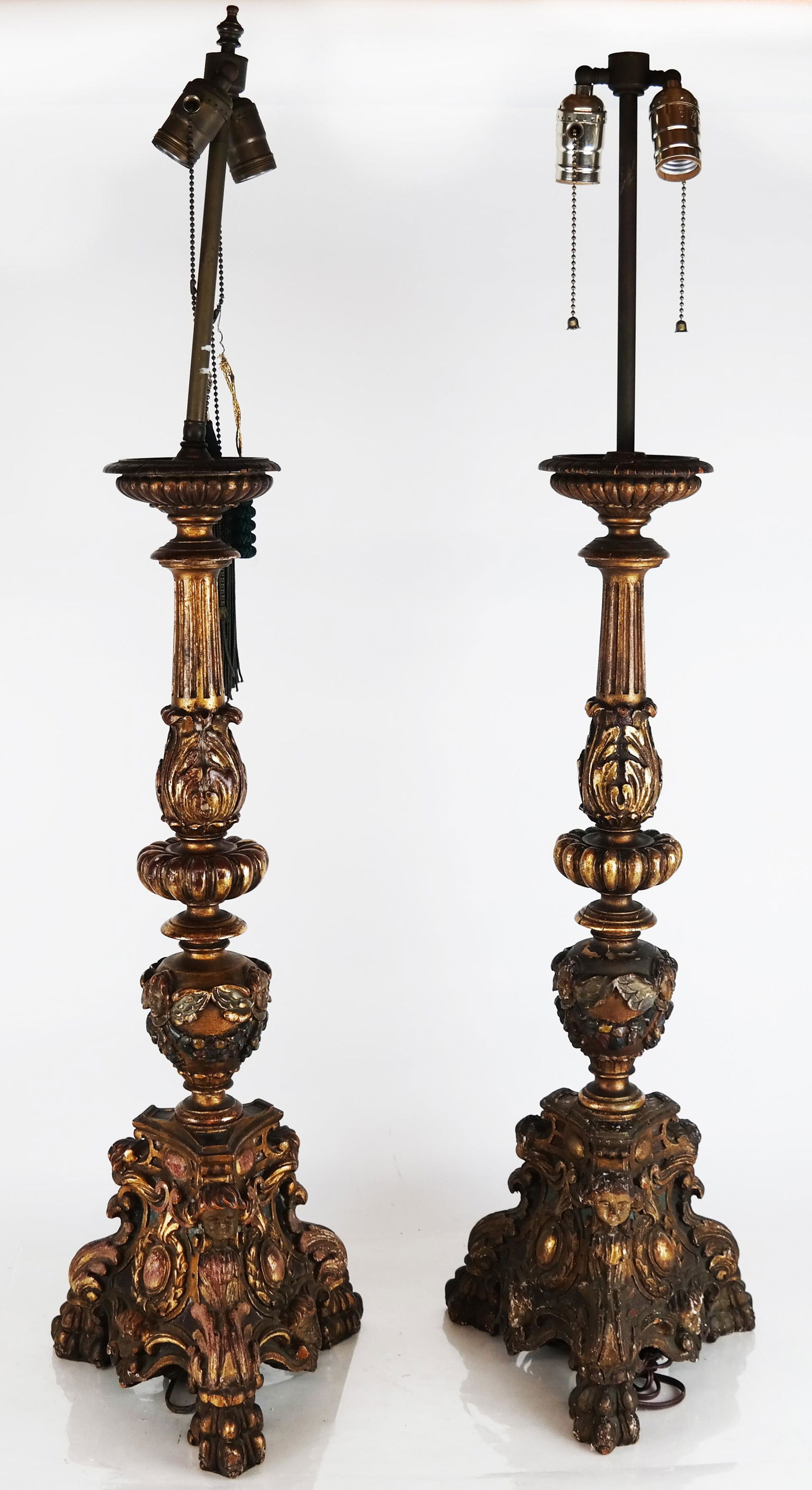 Continental Italian Pricket-Form Lamps (1 of 9)