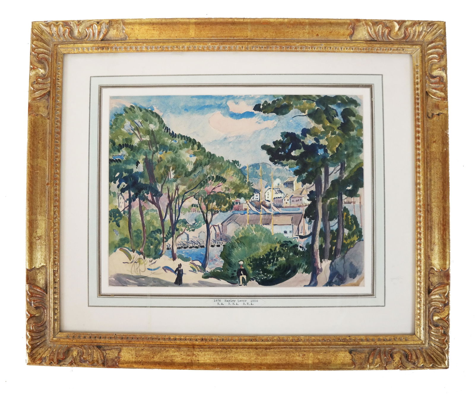 Hayley LEVER: Gloucester Harbor - Painting (1 of 7)