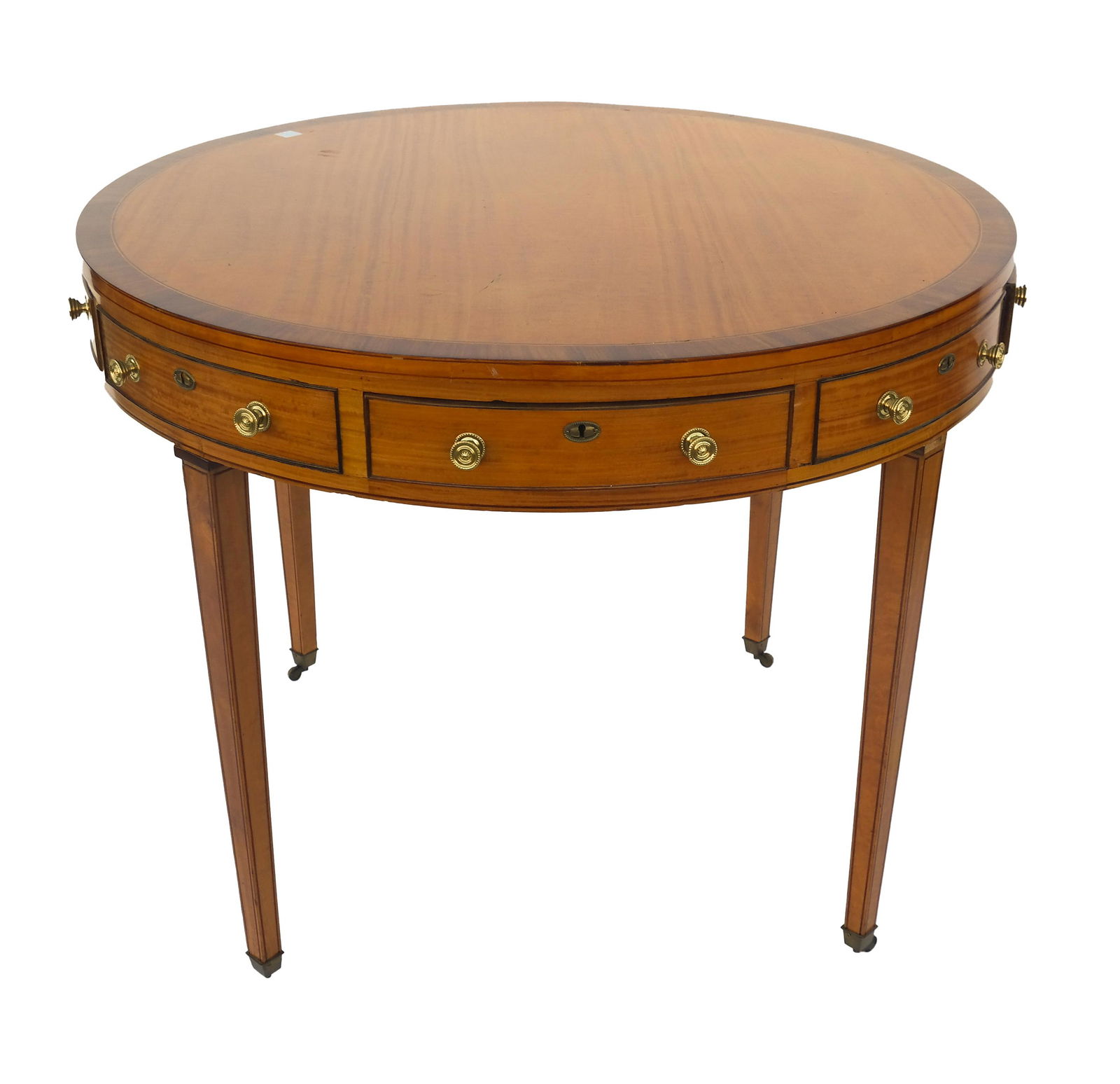 George III Satinwood Center Table (1 of 8)