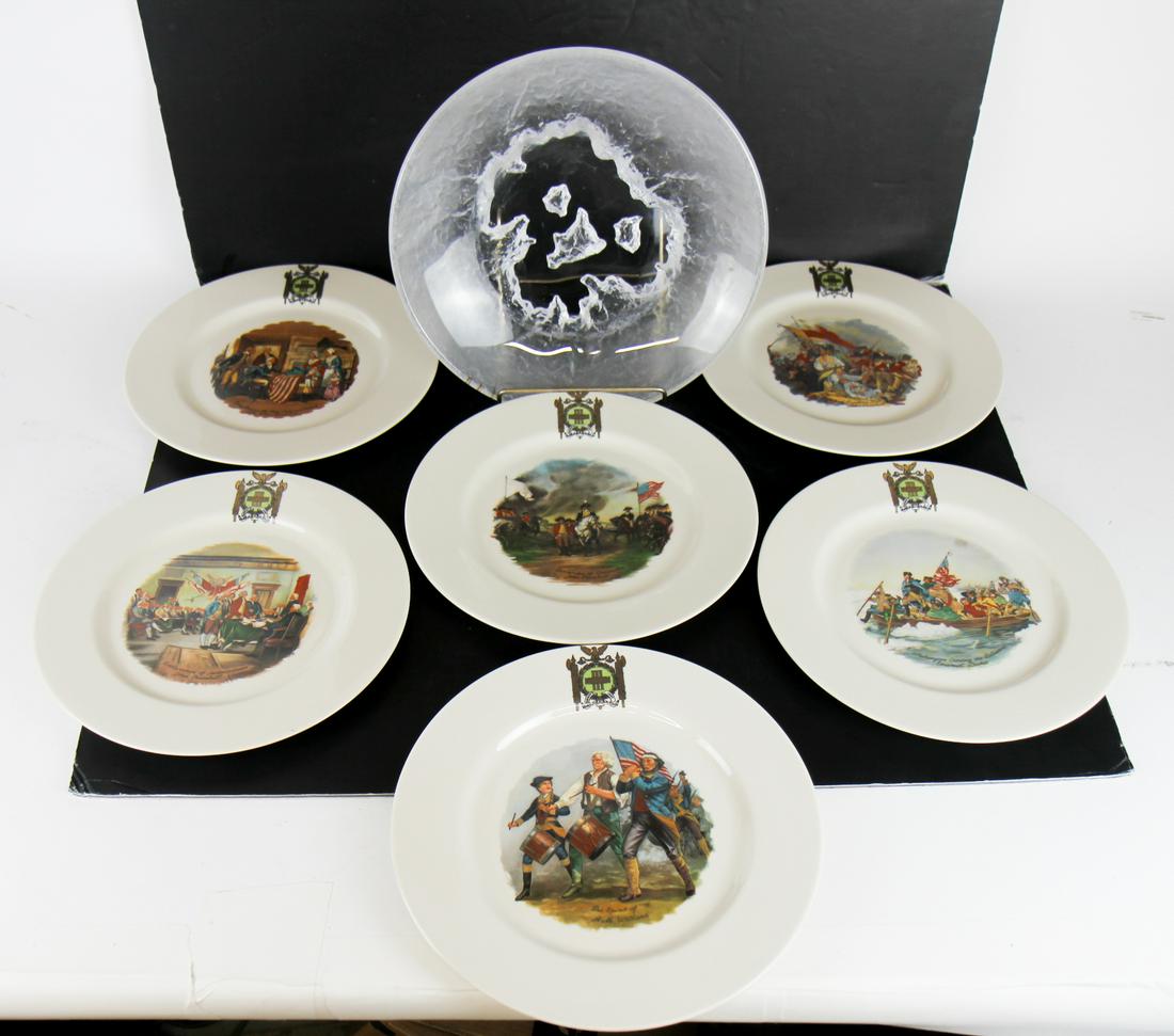 Seven Porcelain & Crystal Items (1 of 11)
