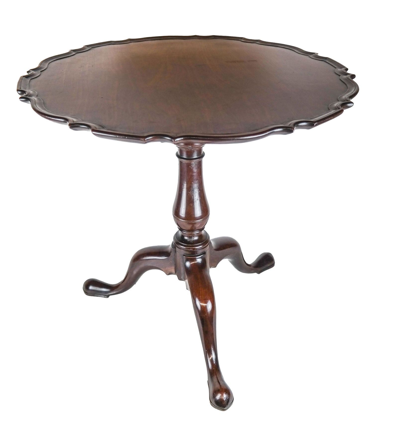 George III Mahogany Tilt-Top Table (1 of 8)