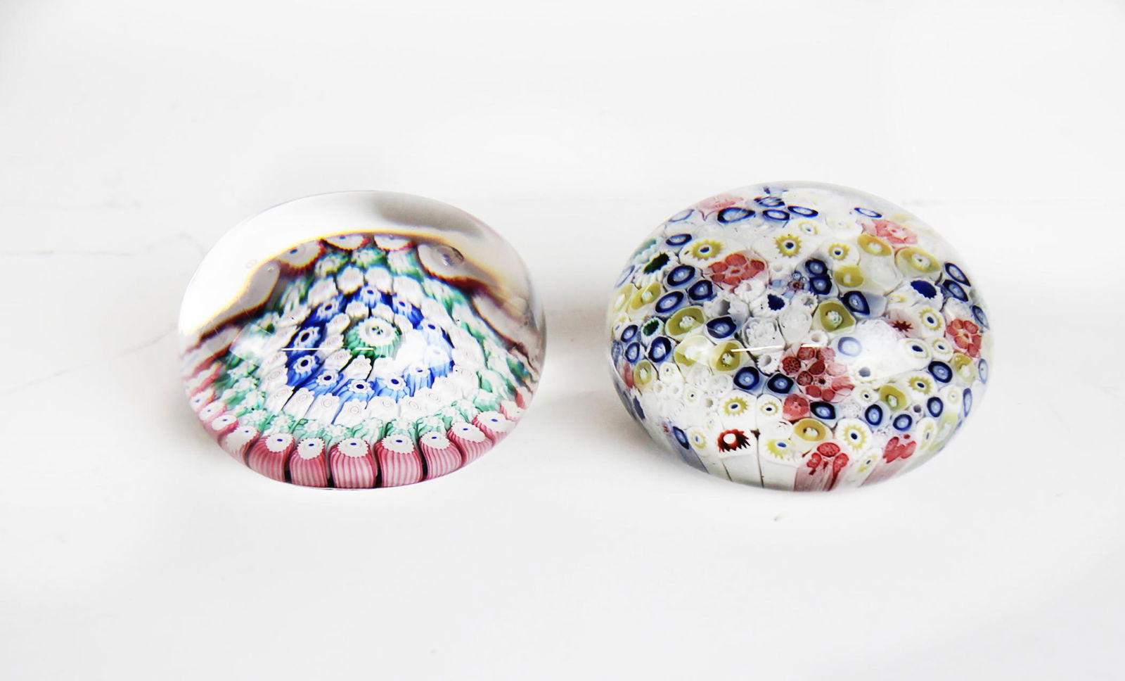 Two Millefiori Paperweights (1 of 8)