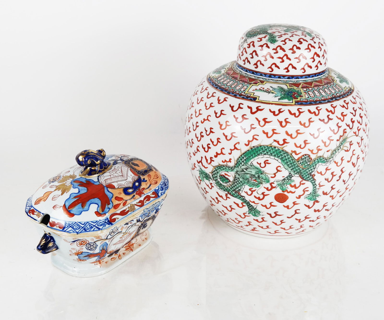 Asian Ginger Jar and Tureen (1 of 11)
