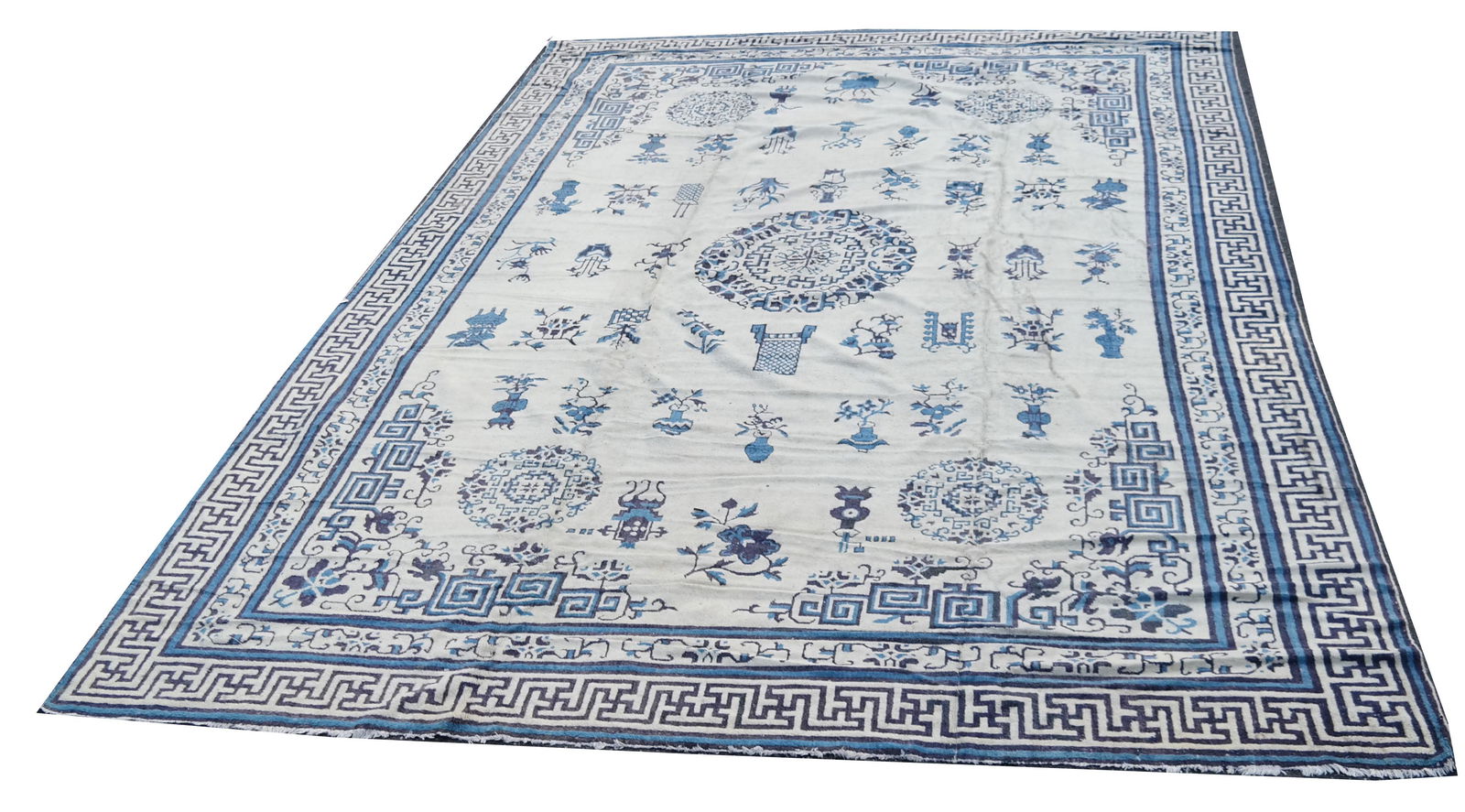 19th C. Mongolian Carpet (1 of 12)